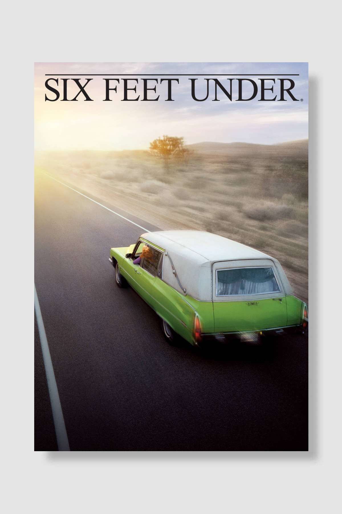 Mudi Store Six Feet Under Dizi Poster Çerçevesiz Yüksek Kalite Dizi Afiş Duvar Poster