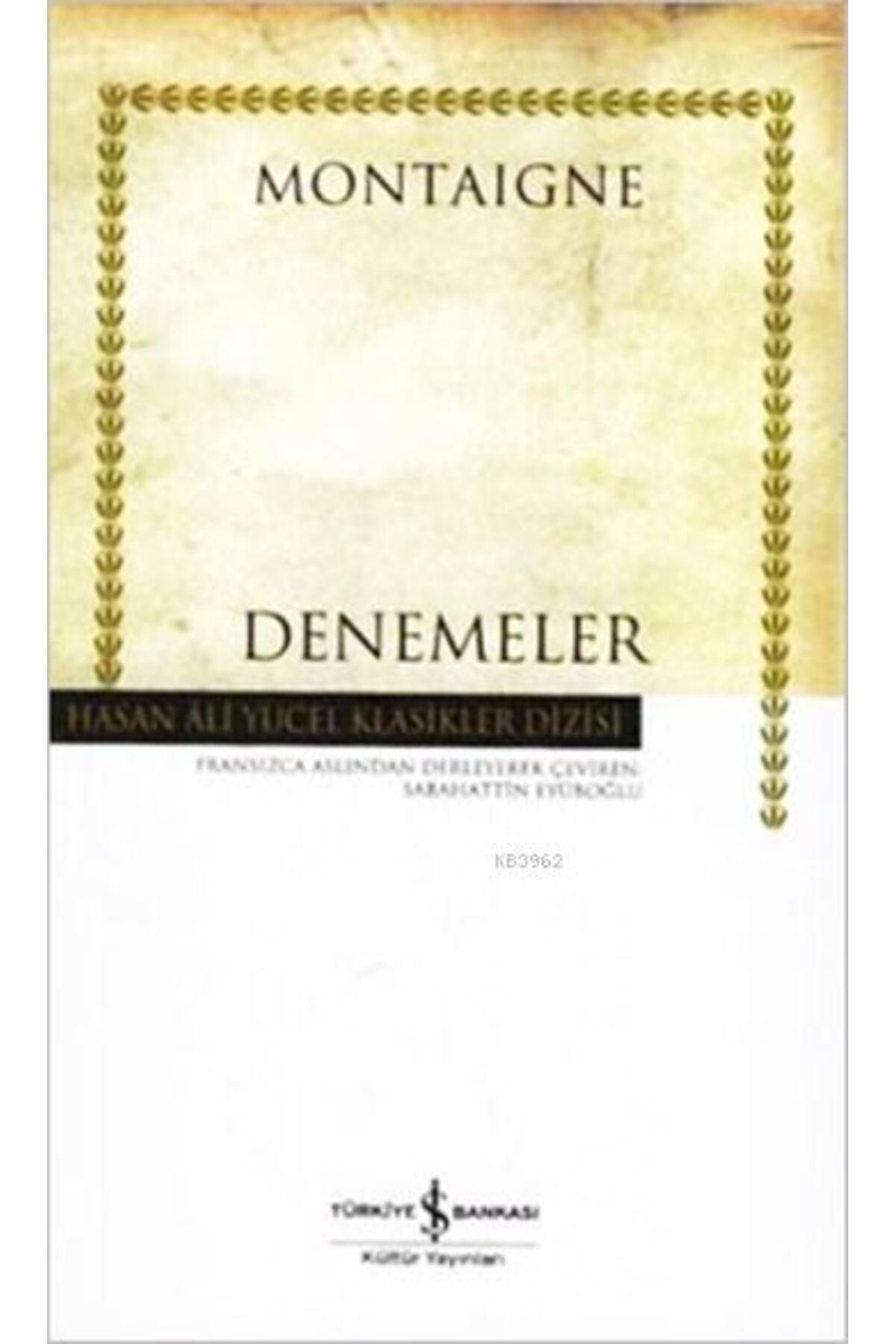 Türkiye İş Bankası Kültür Yayınları Denemeler /iş Kültür