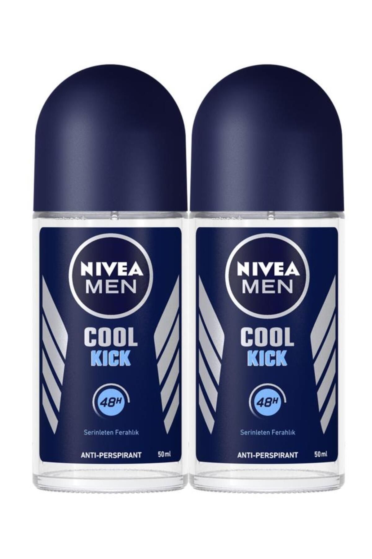 NIVEA Men Cool Kick Erkek Deodorant Roll-on 50 ml 2'li