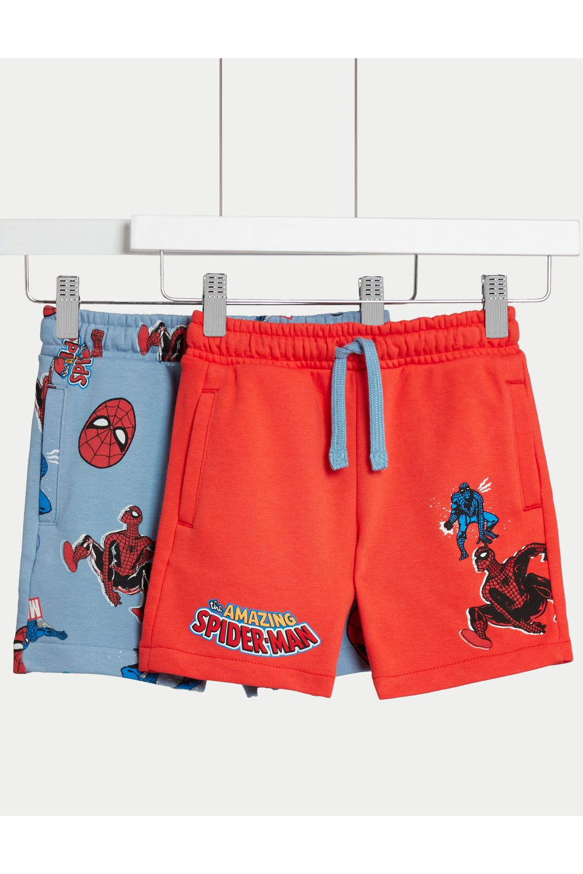 Marks & Spencer 2'li Spider-man™ Şort (2-7 YAŞ)