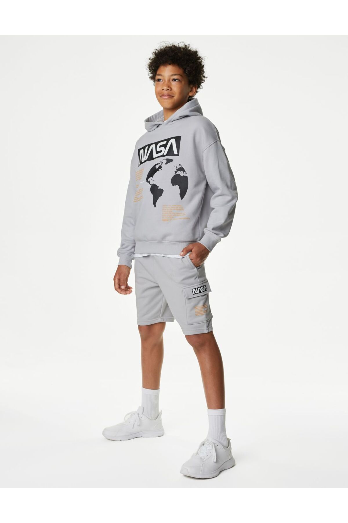 Marks & Spencer NASA™ Kargo Şort (6-16 Yaş)