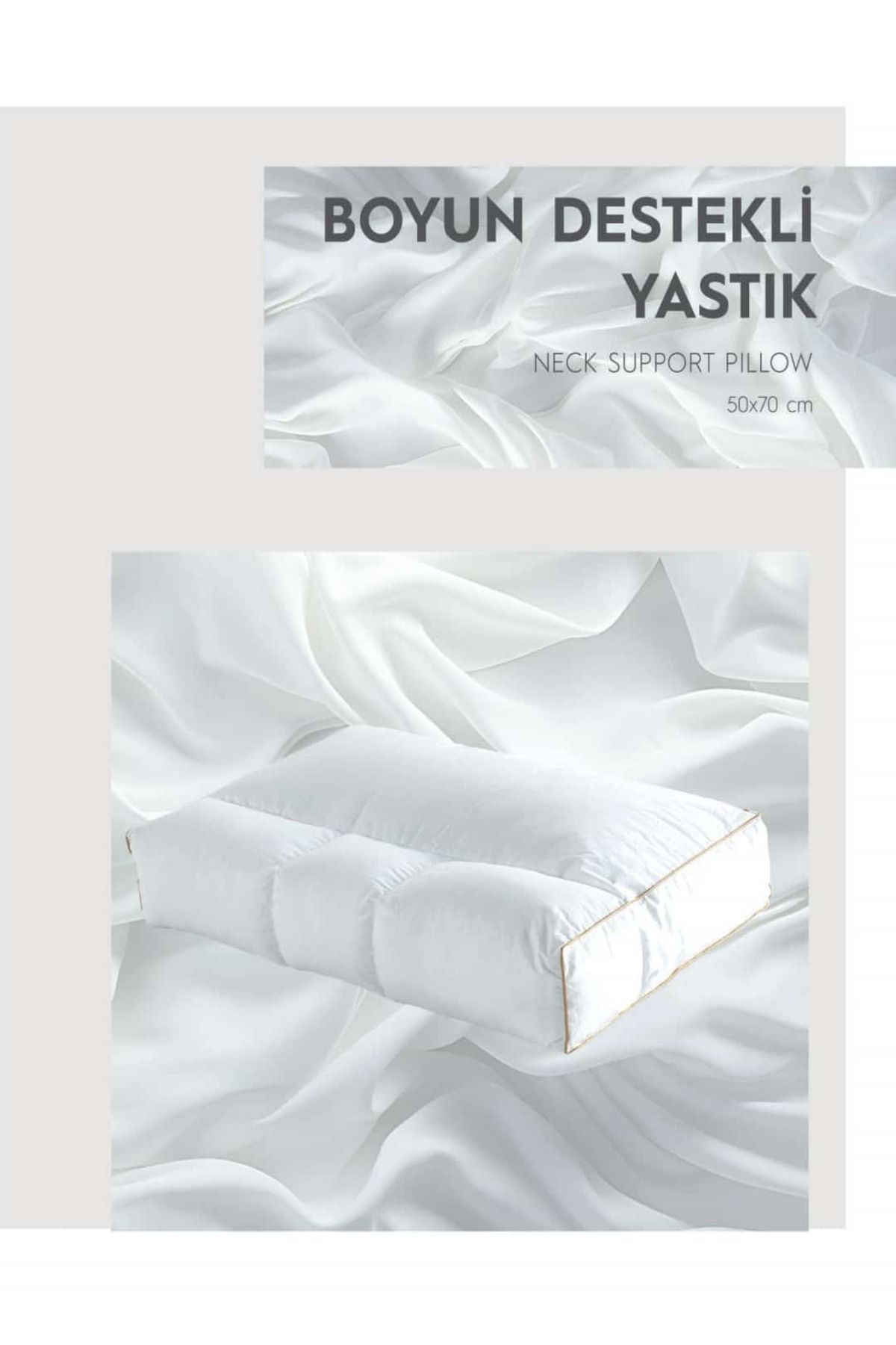 Minteks FRESH BOYUN DESTEKLİ YASTIK 50 X 70