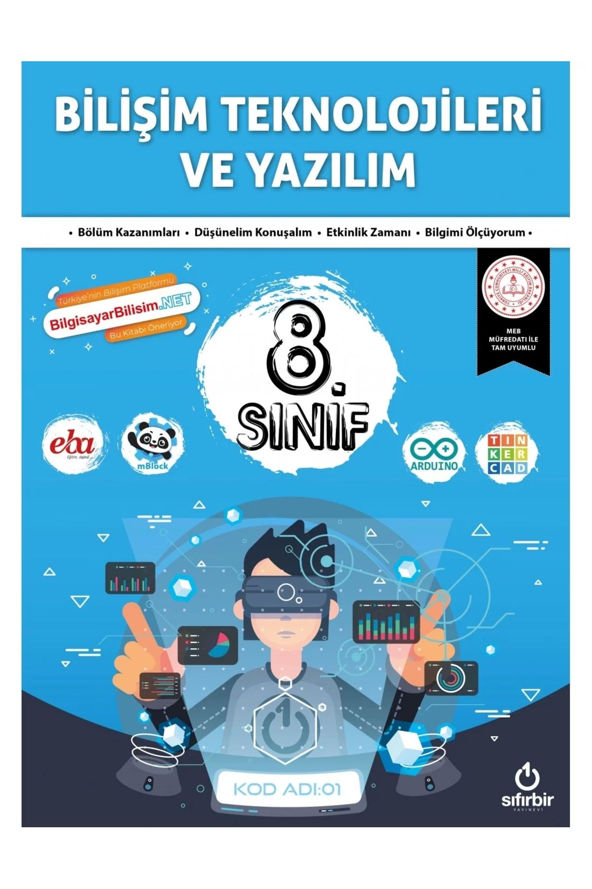 Genel Markalar Sıfırbir Yayınları 8. Sınıf Bilişim Teknolojileri Ve Yazılım