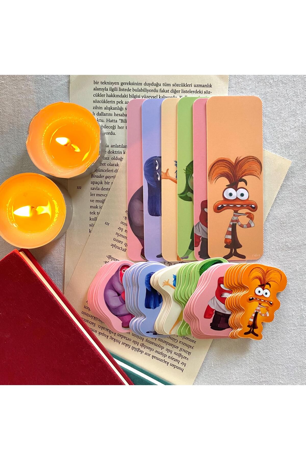 INSIDE OUT Sticker ve Ayraç Seti