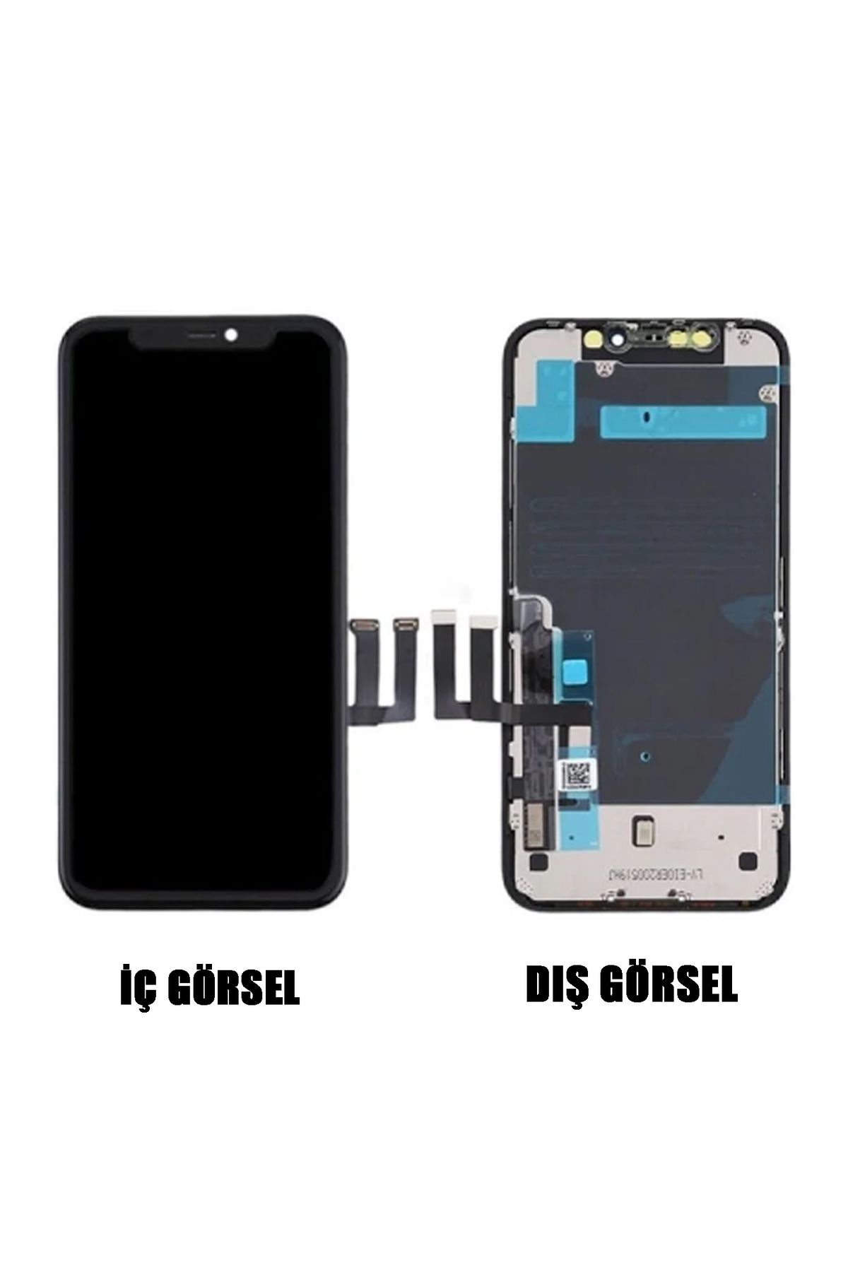 Nettech Teknonet Iphone 11 Uyumlu Gx Oled Lcd Dokunmatik Ekran Çıtalı - Siyah