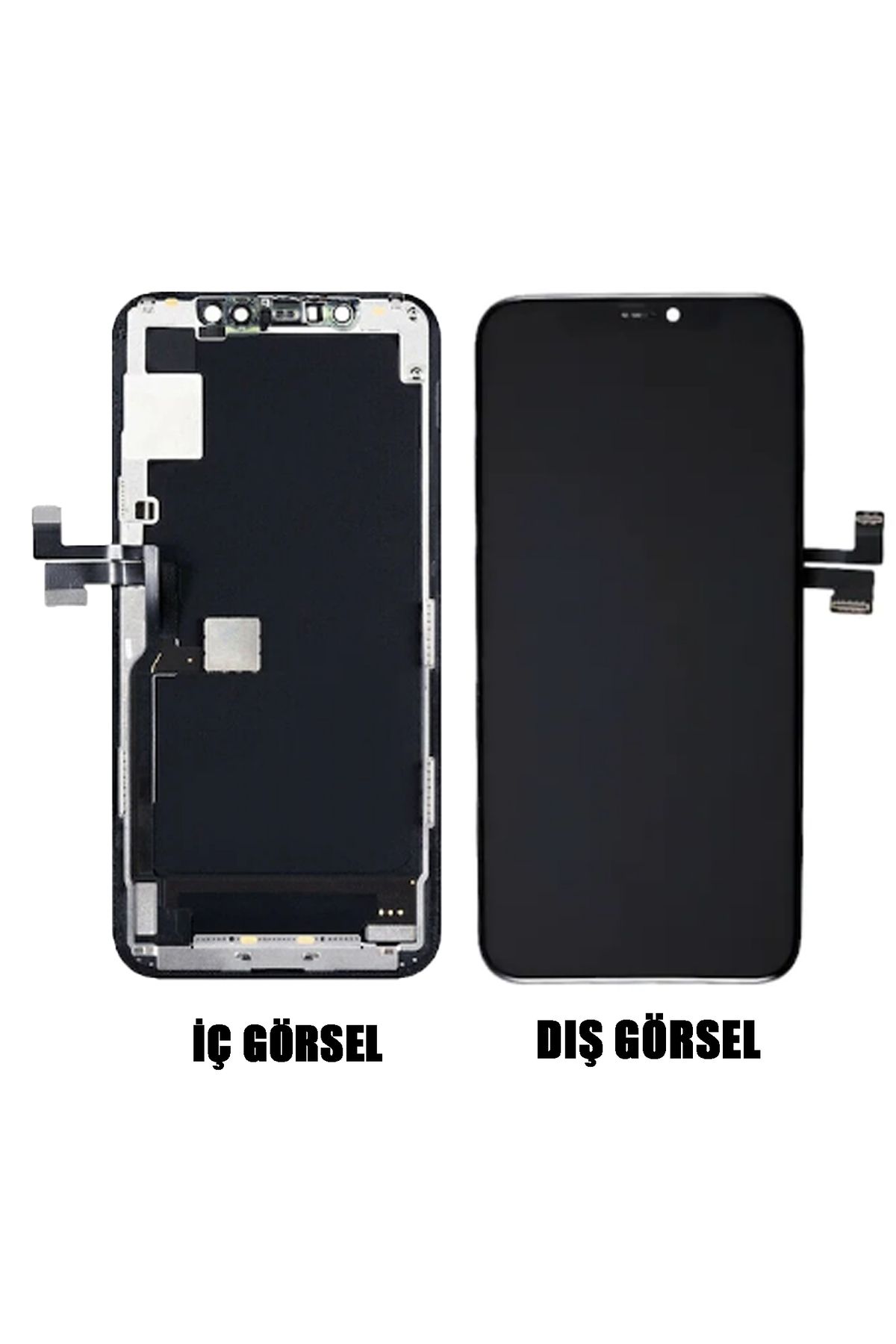 Nettech Teknonet Iphone 11 Pro Max Uyumlu Gx Oled Lcd Dokunmatik Ekran Çıtalı - Siyah