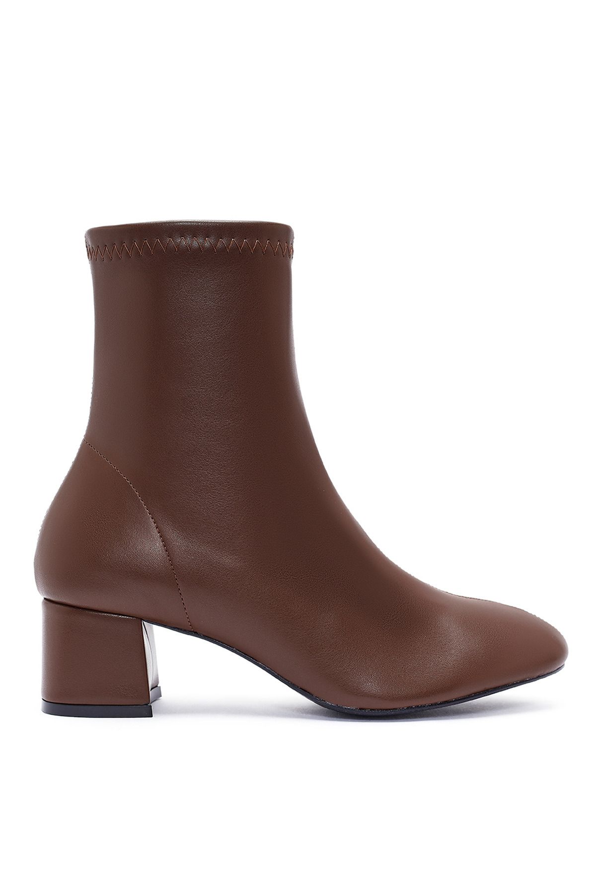 Sole Sisters Topuklu Bot Taba - ODETTE