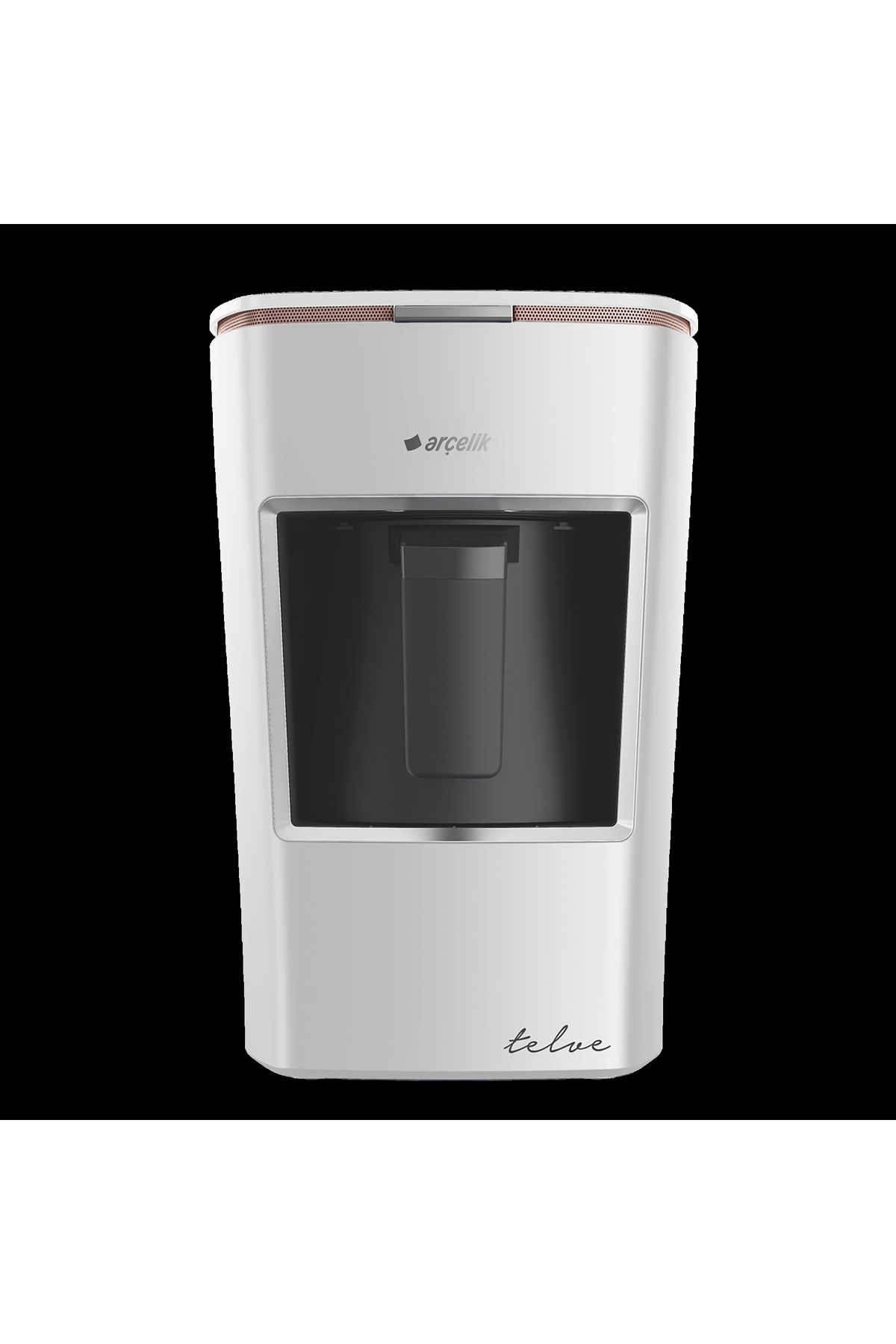 Arçelik K 3300 Beyaz Mini Telve Türk Kahve Makinesi