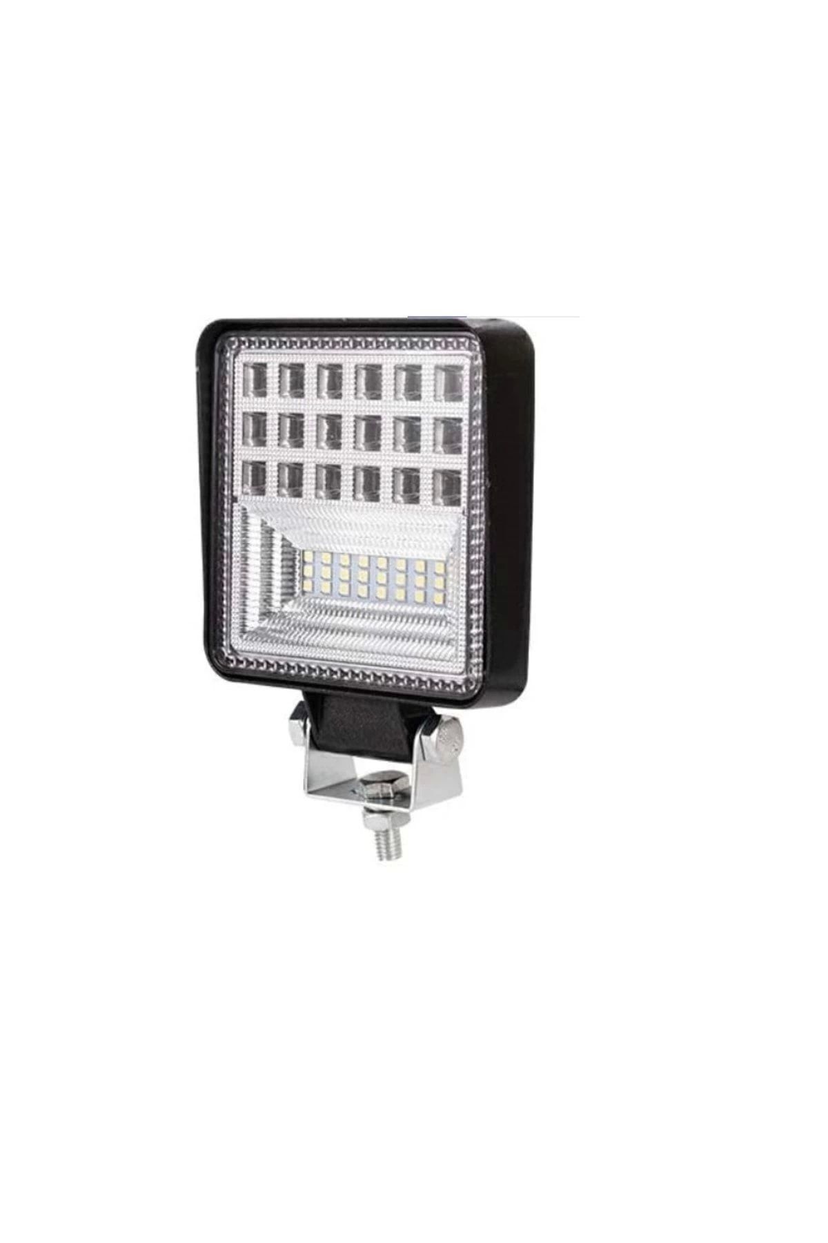 Unichrome 42 Led Combo Aydınlatma Off Road Tekne Çalışma Lambası 126w Uyumlu