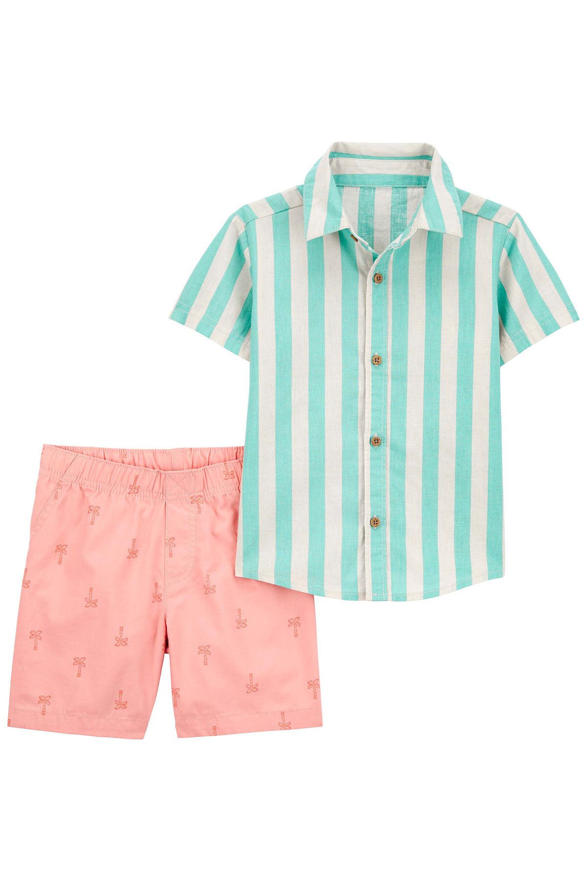 Carter's Erkek Bebek Şortlu Set