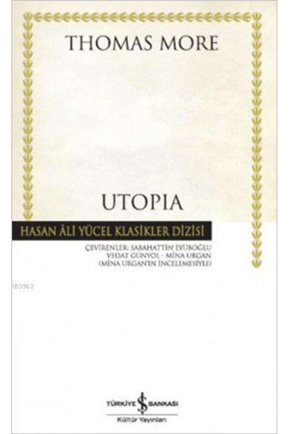 Türkiye İş Bankası Kültür Yayınları Utopia /işbankası Kültür Yayınları