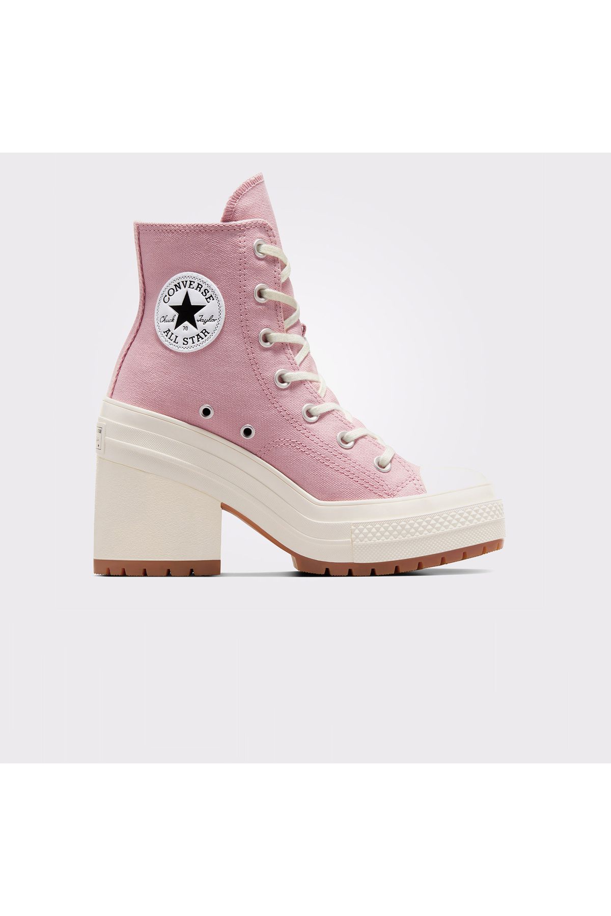 Converse Chuck 70 De Luxe Heel Unisex Pembe Sneaker