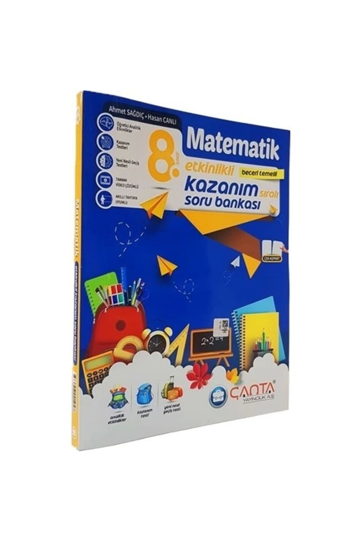 Çanta Yayınları Çanta Yayınları 8 Sınıf Matematik Etkinlikli Kazanım Soru Bankası Yeni