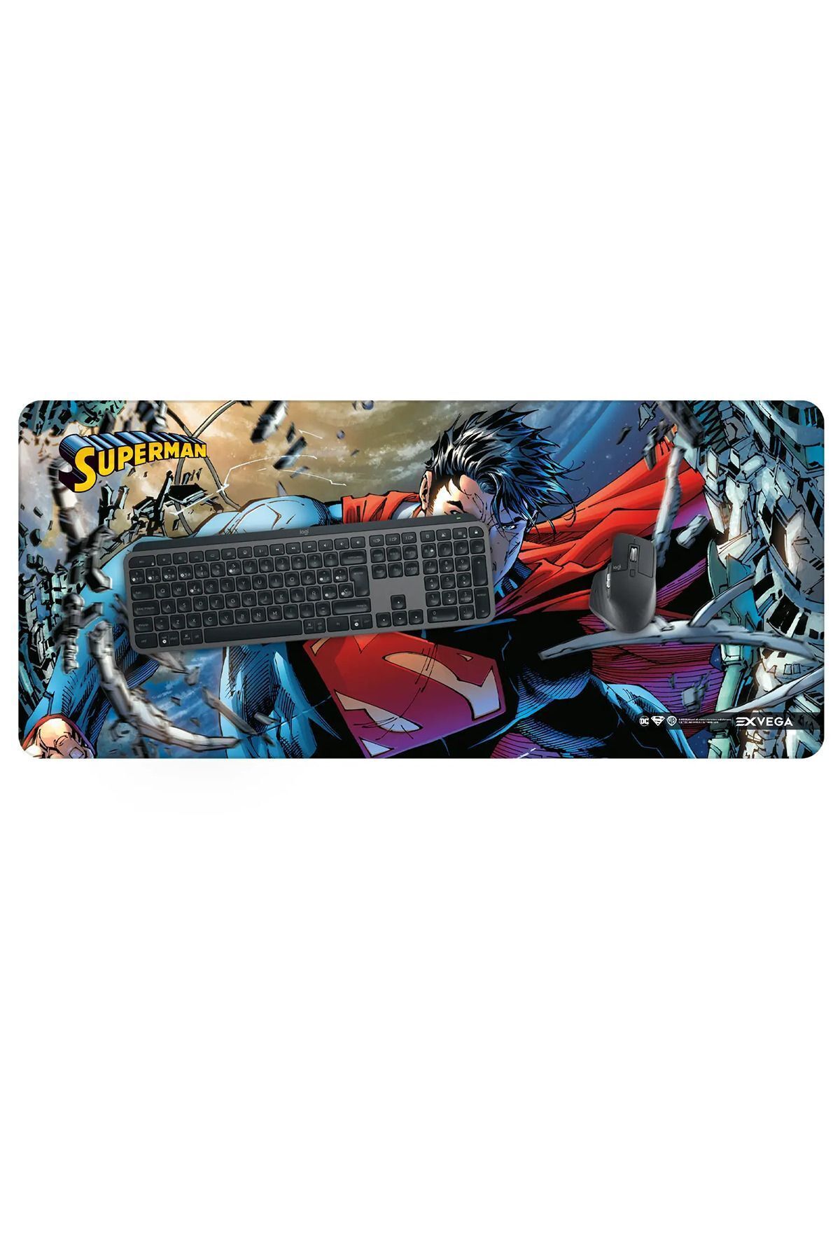 EXVEGA Superman Mousepad Xxl 90×40