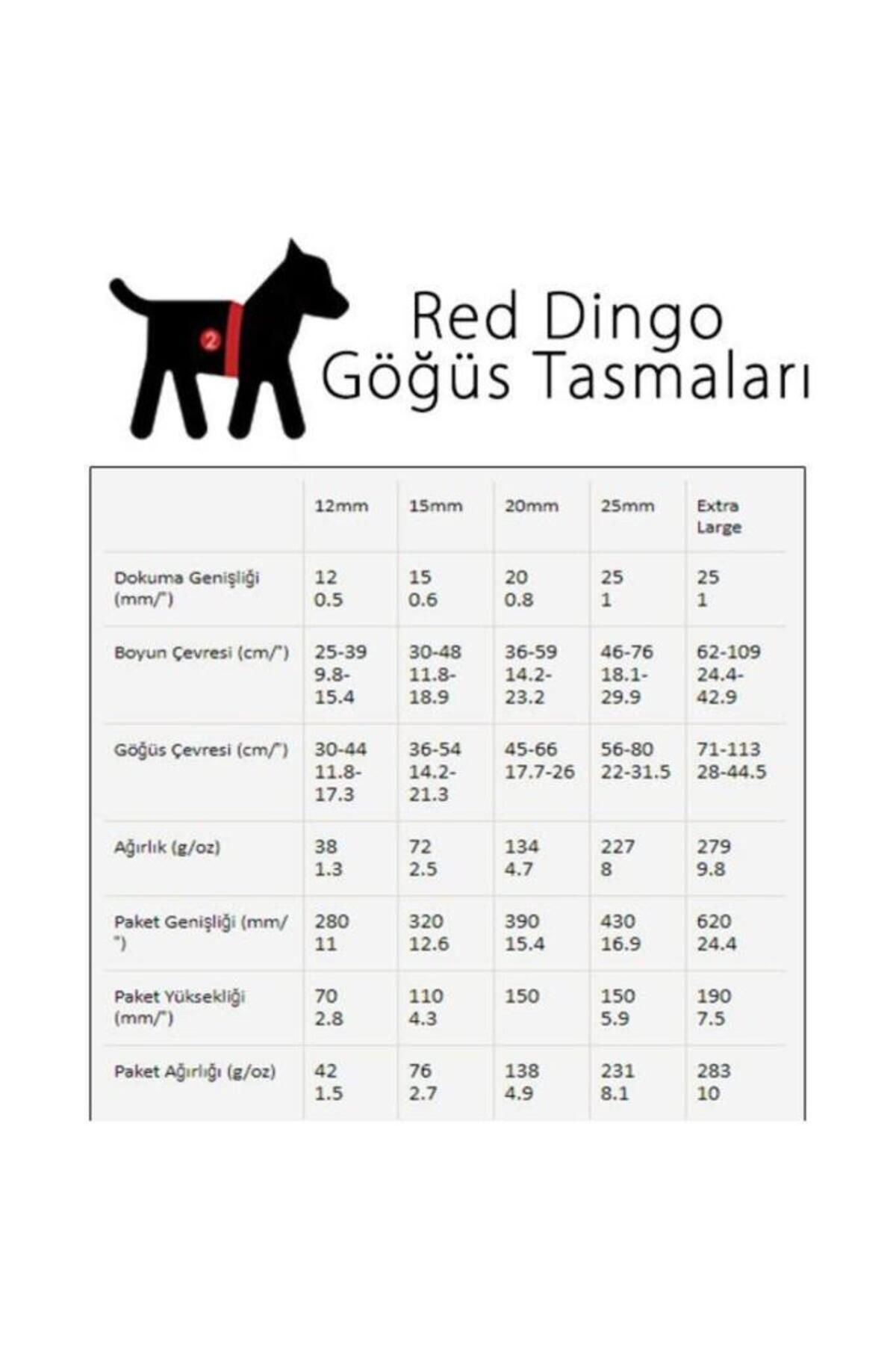 RedDingo Red Dingo Reflektörlü Ziggy Desenli Köpek Göğüs Tasması Lacivert 25 Mm - Dh-rz-db-25