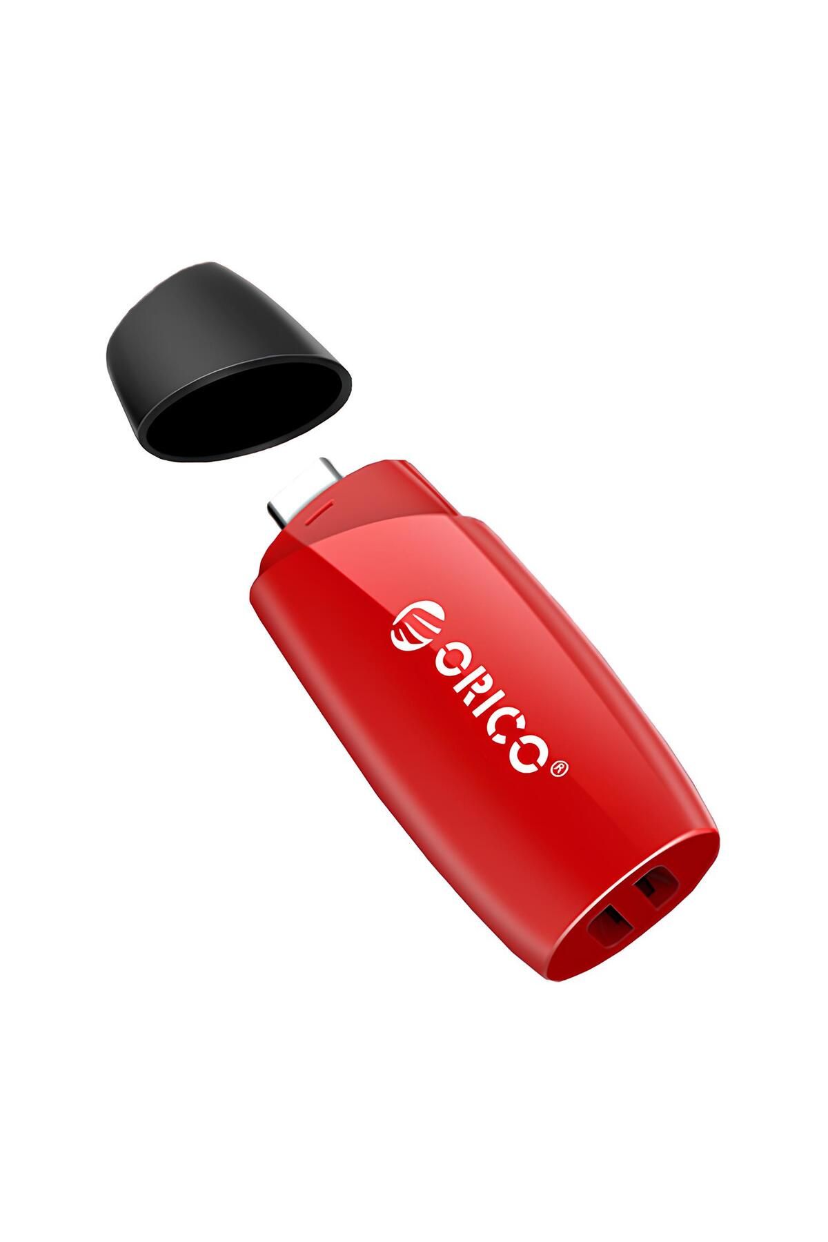 Orico Type-c Usb3.2 Gen1 64gb Usb-c Flash Bellek Kırmızı