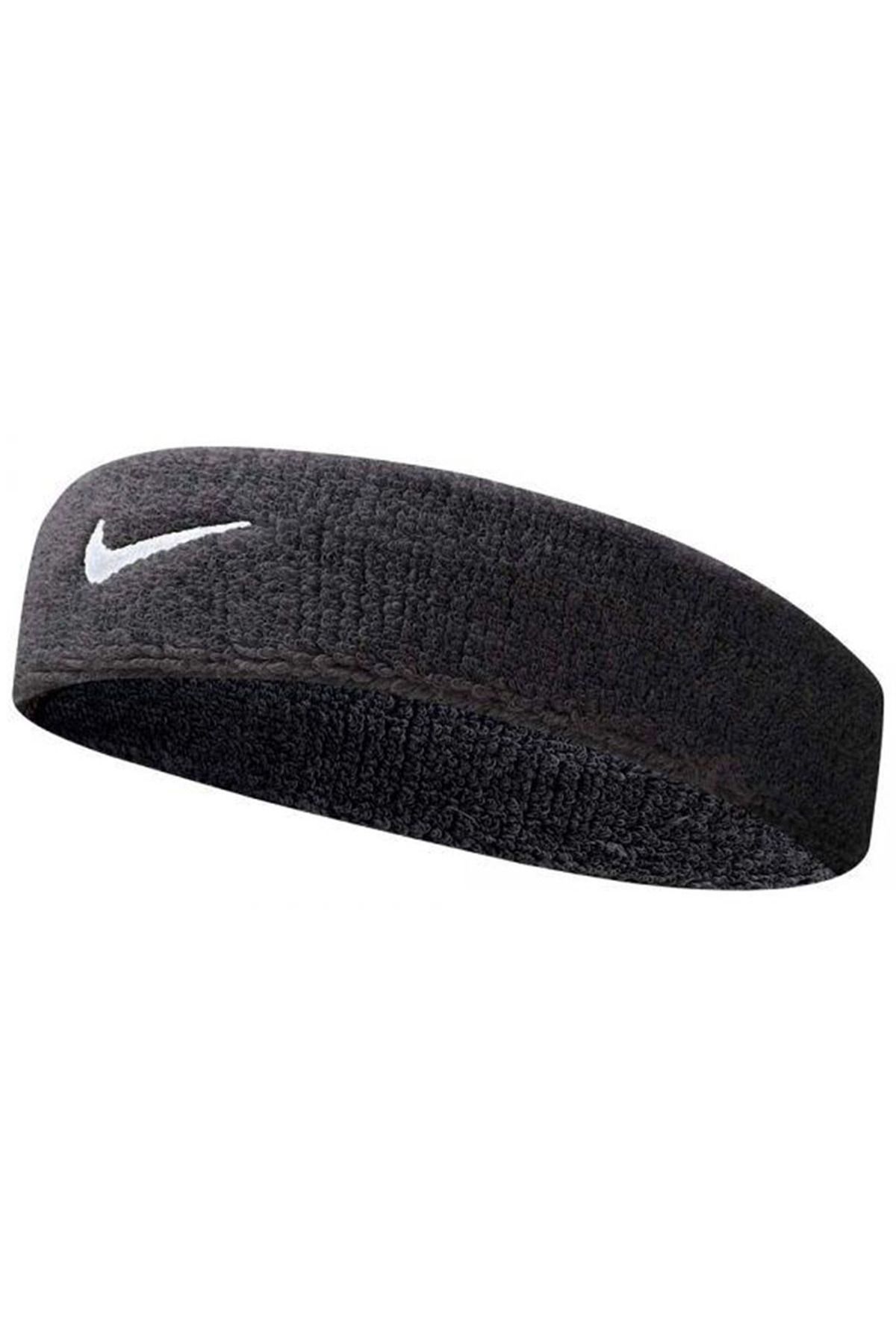 Nike Swoosh Unisex Siyah Antrenman Saç Bandı N.nn.07.010.os