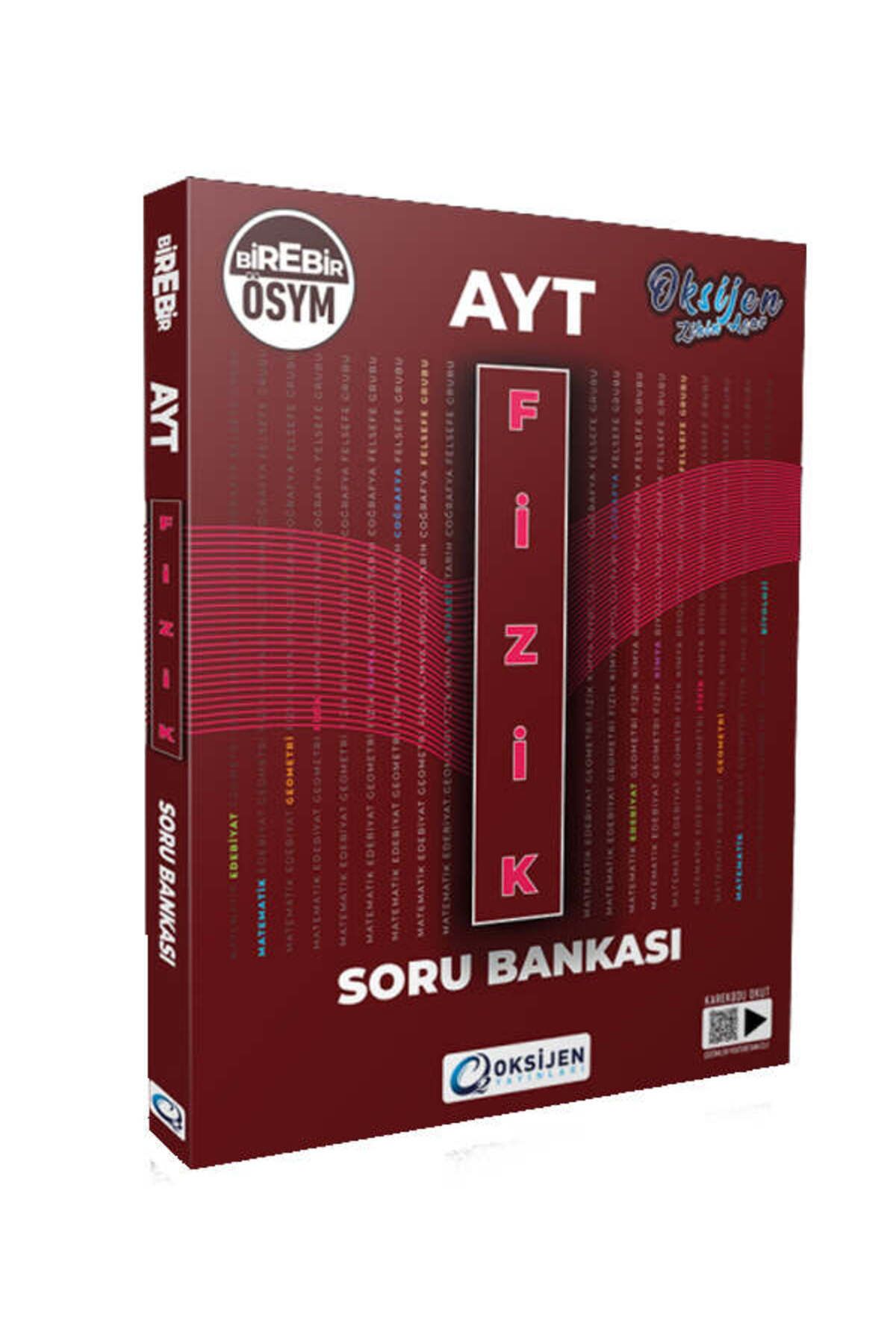 Oksijen Yayınları Ayt Fizik Soru Bankası - Video Çözümlü