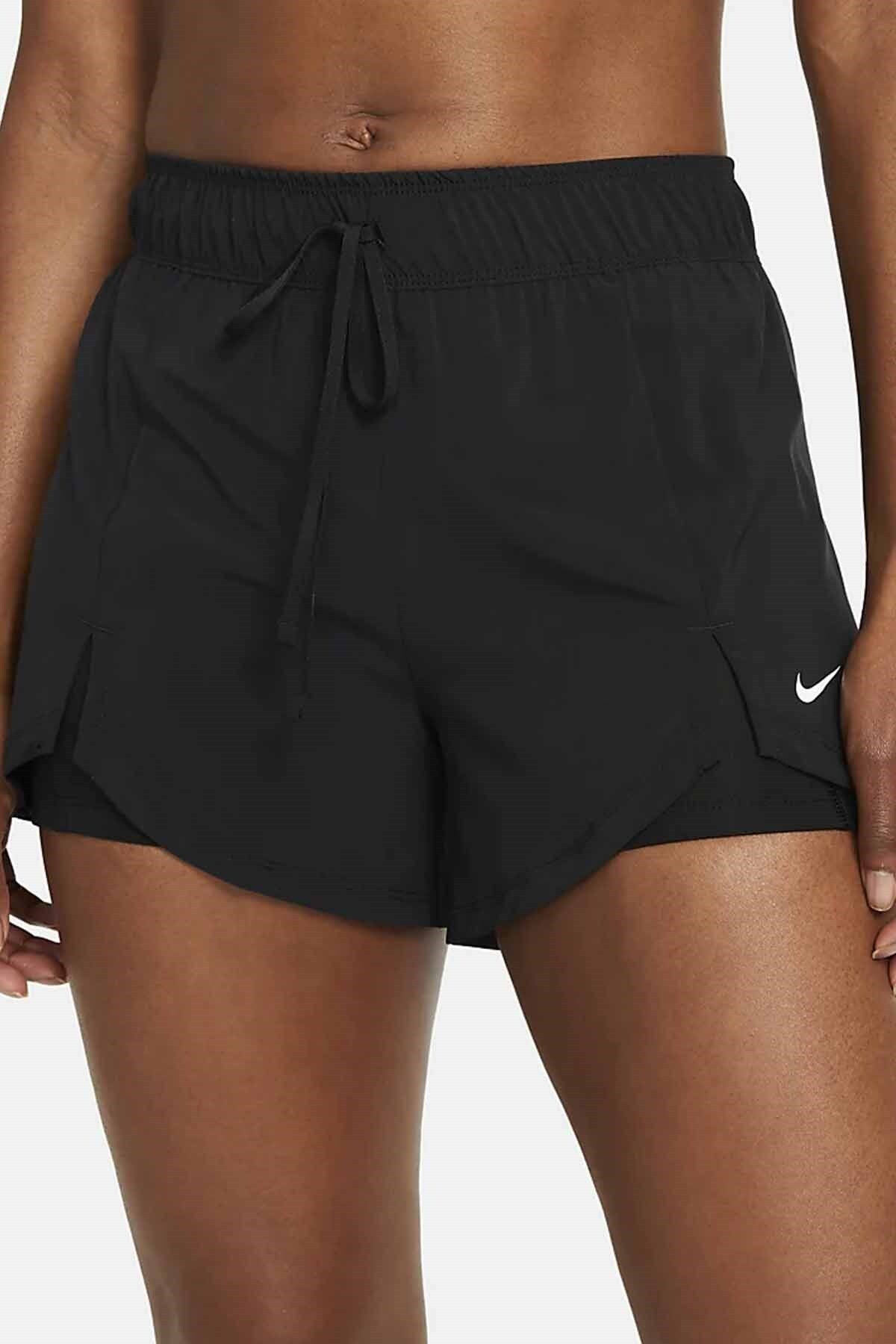 Nike Flex Essential 2-in-1 Kadın Şort Da0453-011-siyah