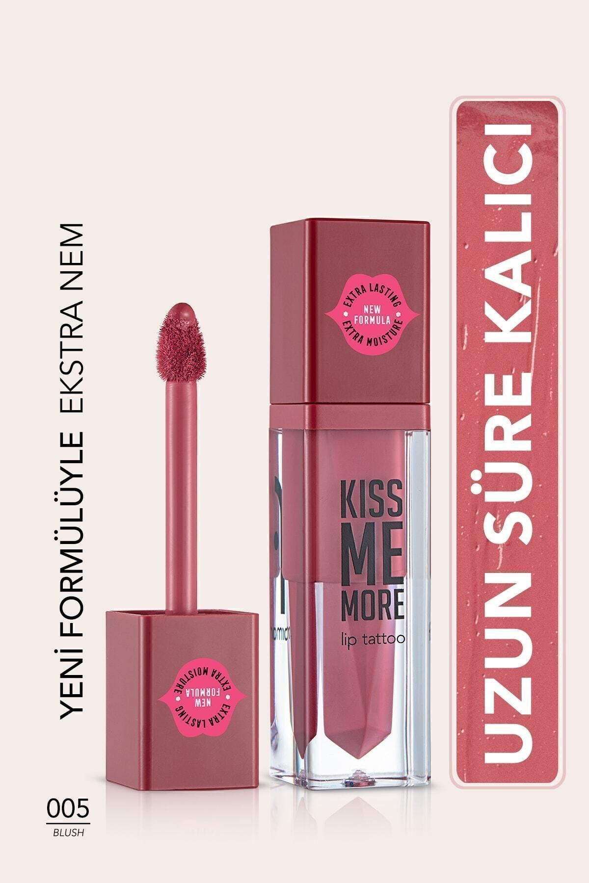 Flormar sünger uçlu aplikatör Uzun Süre Kalıcı Mat Ruj 005 Blush NATUL NB 367