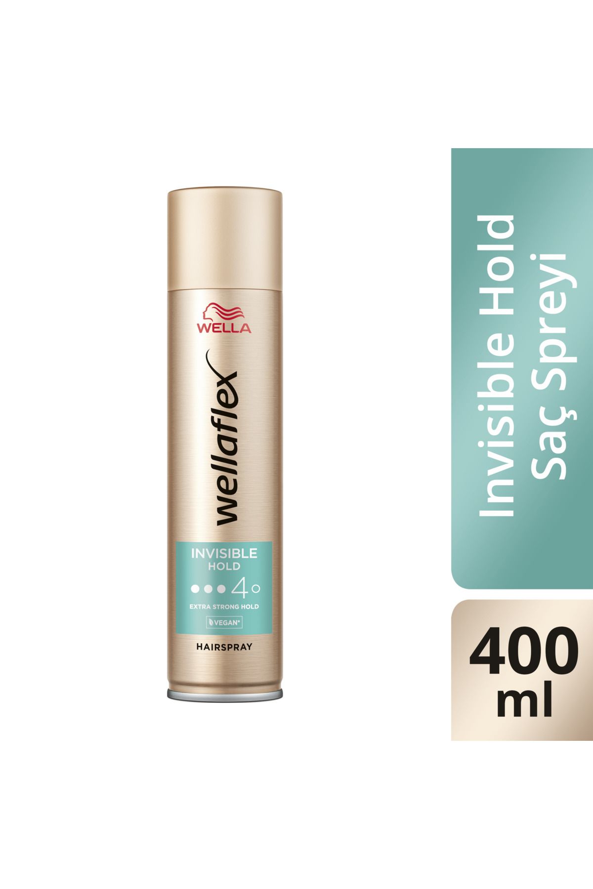 Wella Wellaflex Invisible Hold Görünmez Tutuş Sağlayan Saç Spreyi Extra Strong Hold  400 ml - 4/5 Hold