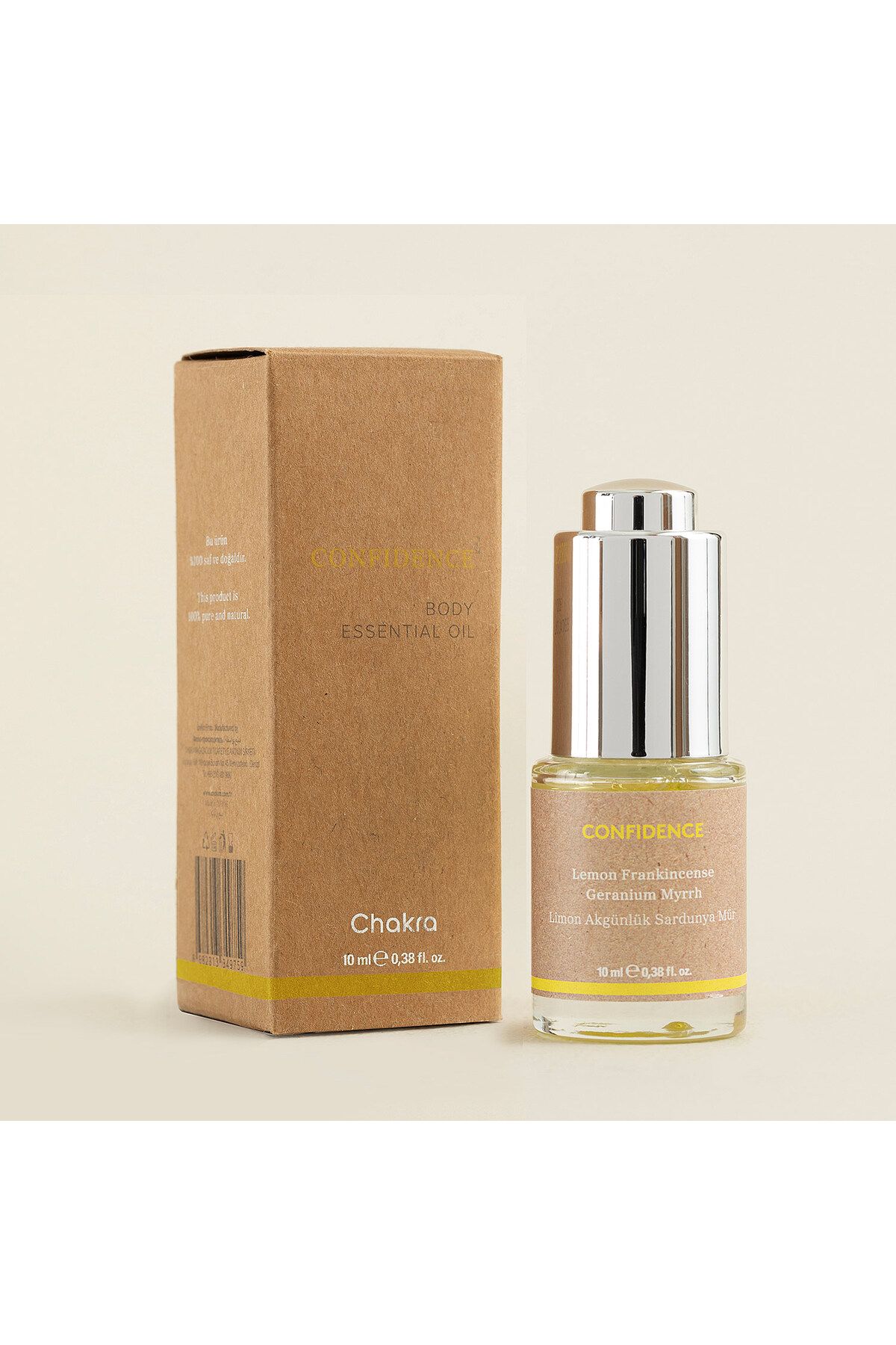Chakra Vücut Esansiyel Yağı - Confidence 10 ML Standart