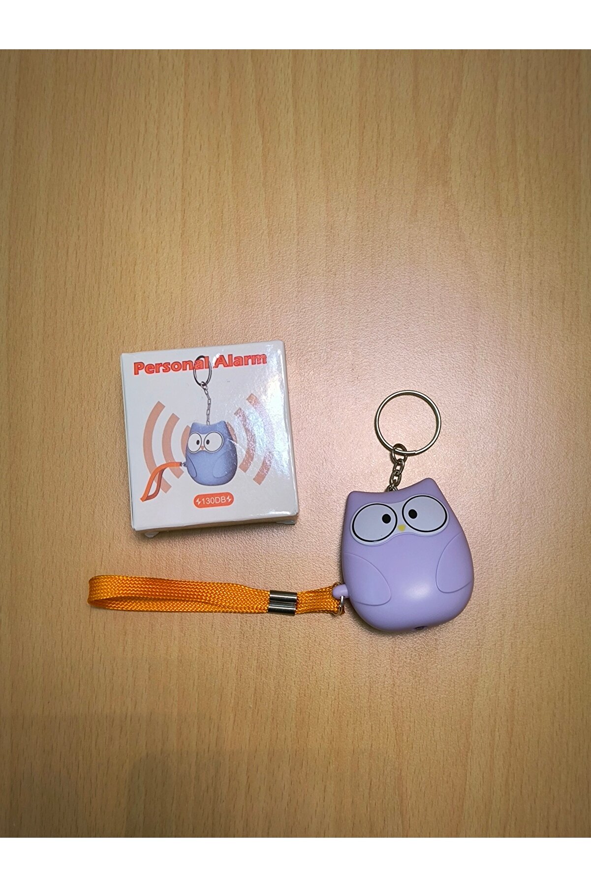 EkVet Kişisel Acil S.O.S Alarm Anahtarlık 130 Desibel | Güvenlik Cihazı