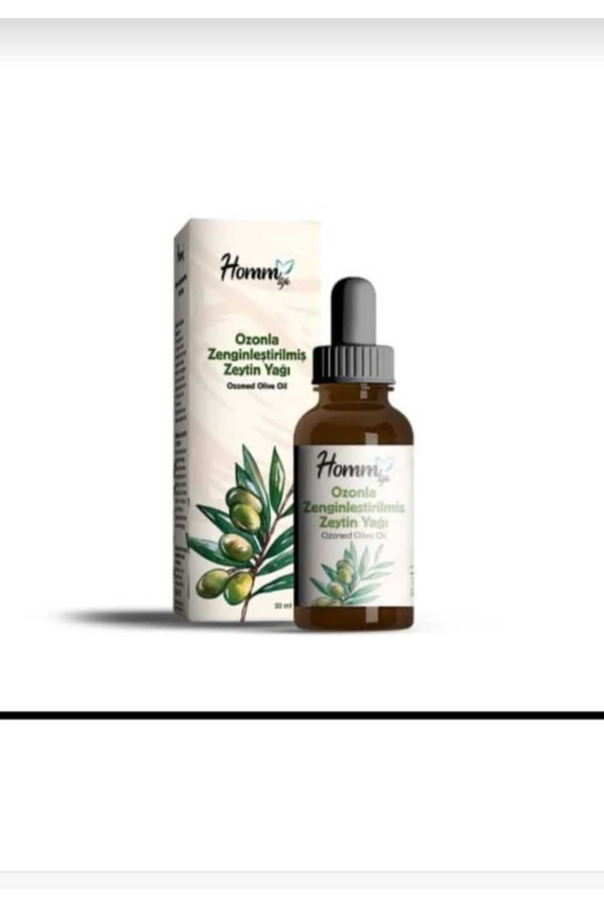 Homm Bitkisel Ozonla Zenginleştirilmiş Zeytin Yağ 30 ml