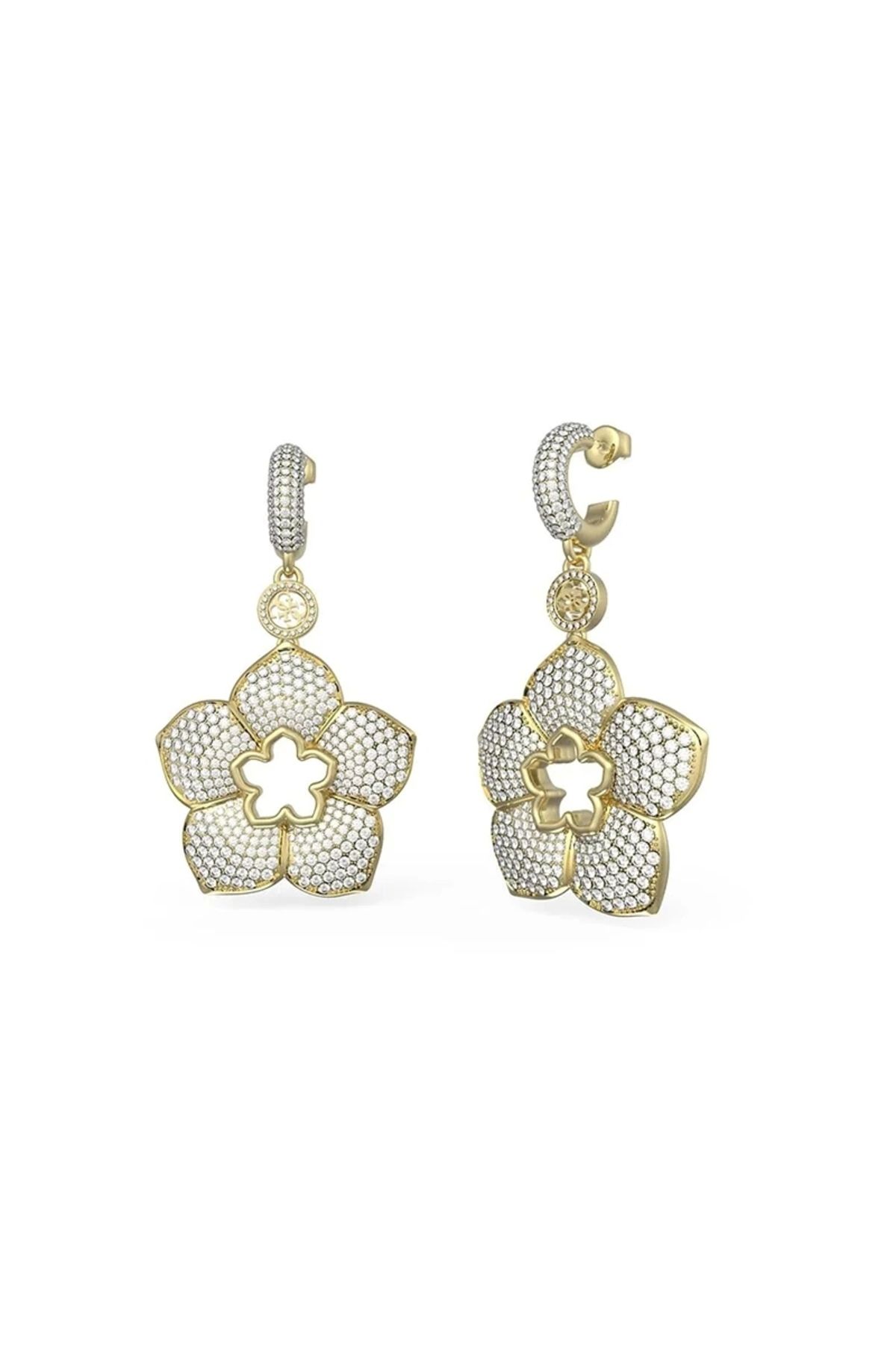 Guess Kadın Gümüş Renkli Küpe - Jgujube04464jwygtu