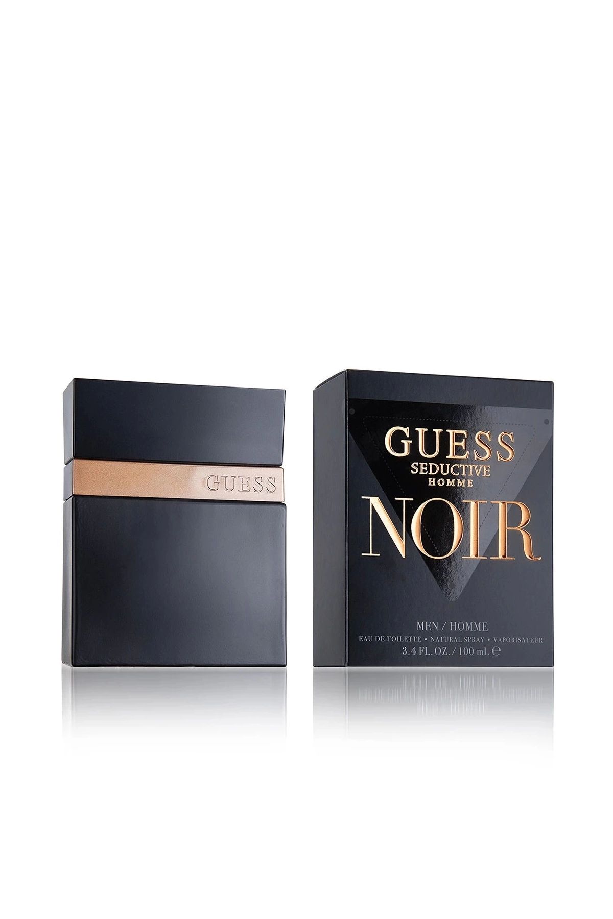 Guess Erkek Siyah Seductive Toilette 100ml Parfüm