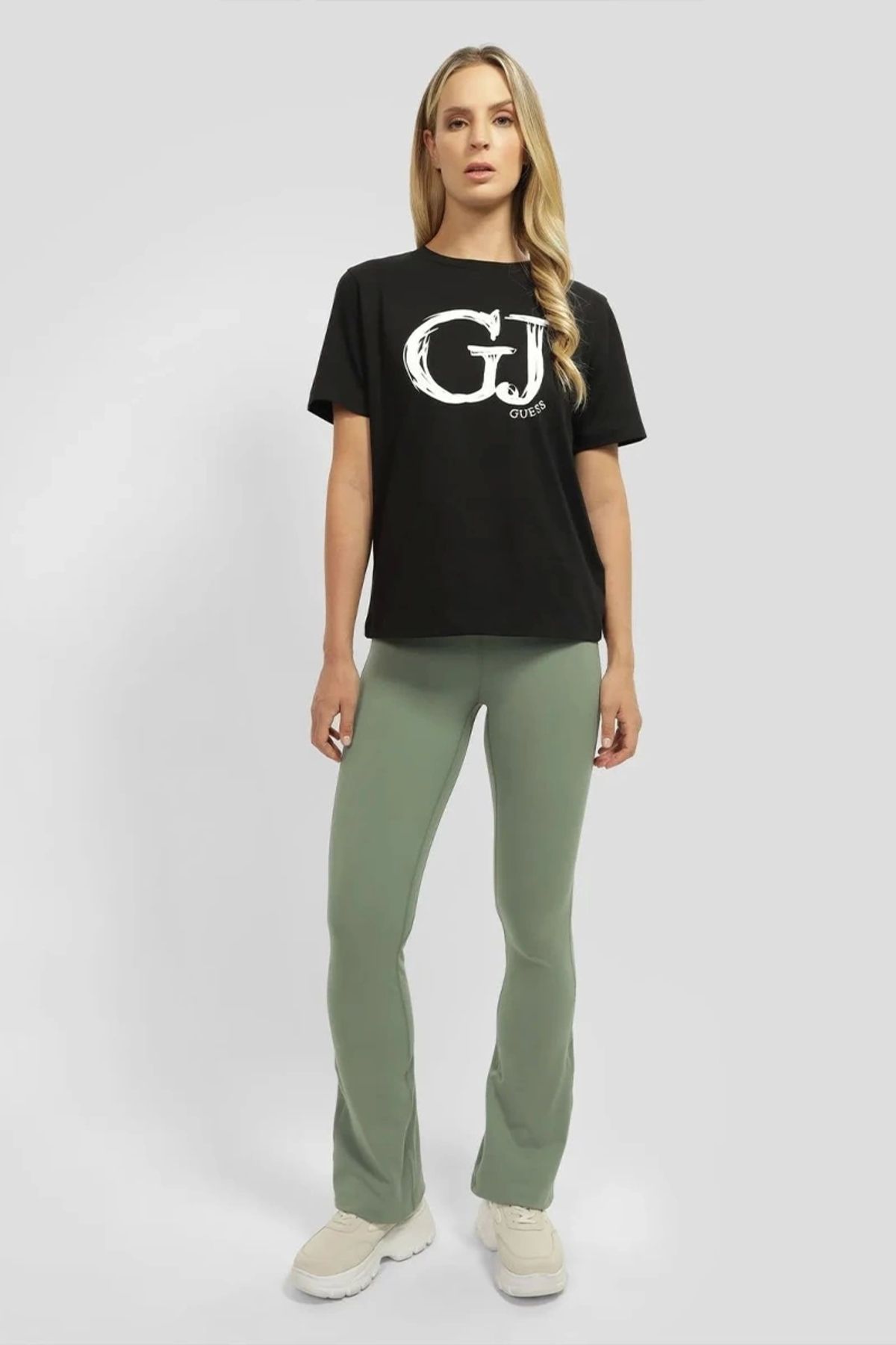Guess MARIKA MINI FLARE LE PANTOLON V4YB15KCD02-24K