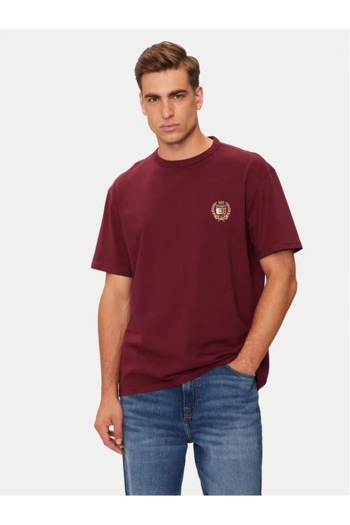 Tommy Hilfiger TJM REG RWB CREST FLAG TEE EXT