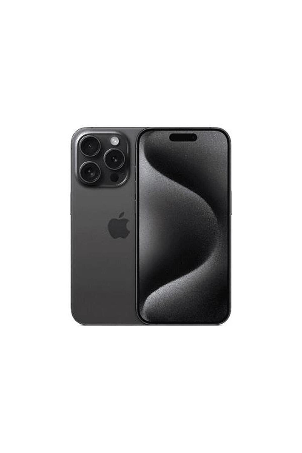 Yenilenmiş iPhone 15 Pro 128 GB Siyah Titanyum Cep Telefonu (12 Ay Garantili) - A Kalite