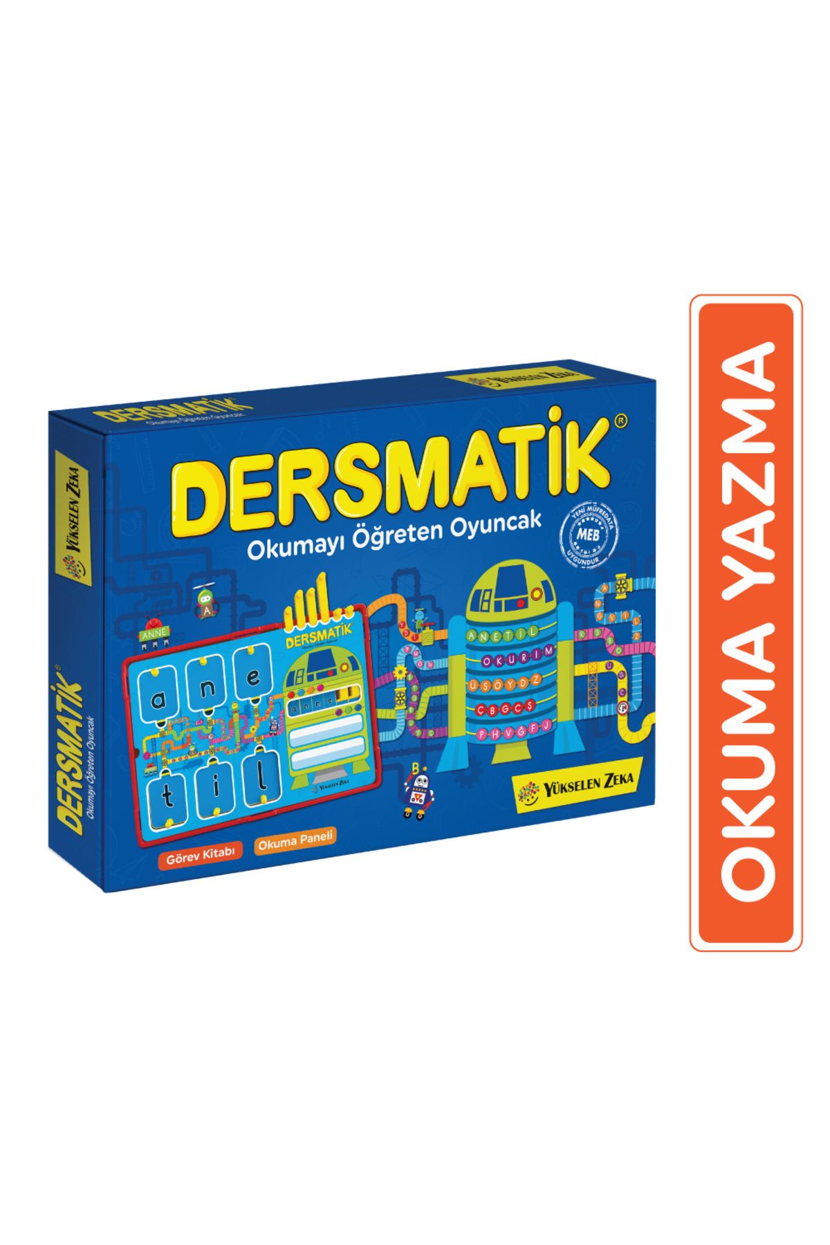 yükselen zeka Dersmatik - Okumayı Öğreten Oyuncak (Yeni Müfredat)