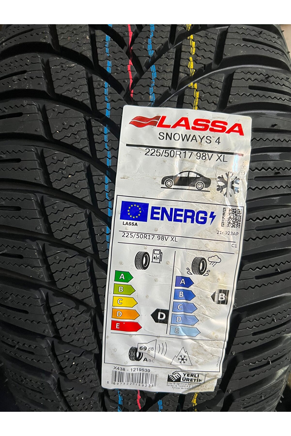 / 225/50R17 (SNOWAYS 4) 2024 KIŞLIK LASTİK