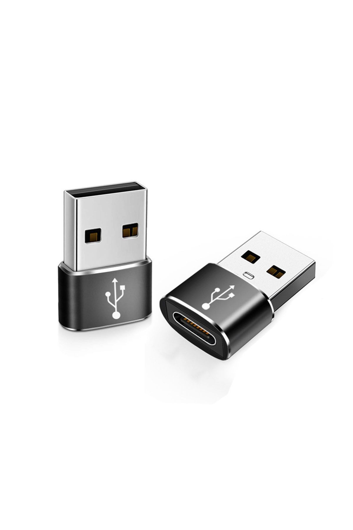 TrkTech Usb To Type-c Dönüştürücü - Type-c Çevirici Yüksek Hızlı Veri Aktarımı Otg Çevirici