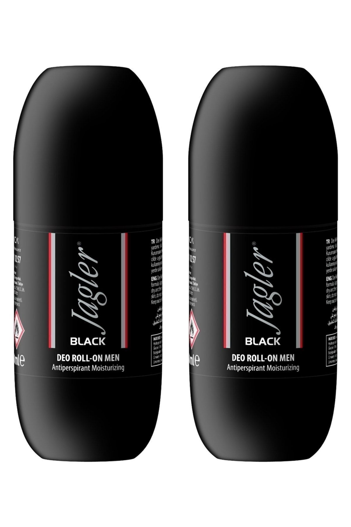 Jagler Black Roll-on 50 Ml 2adet Yeni Ürün