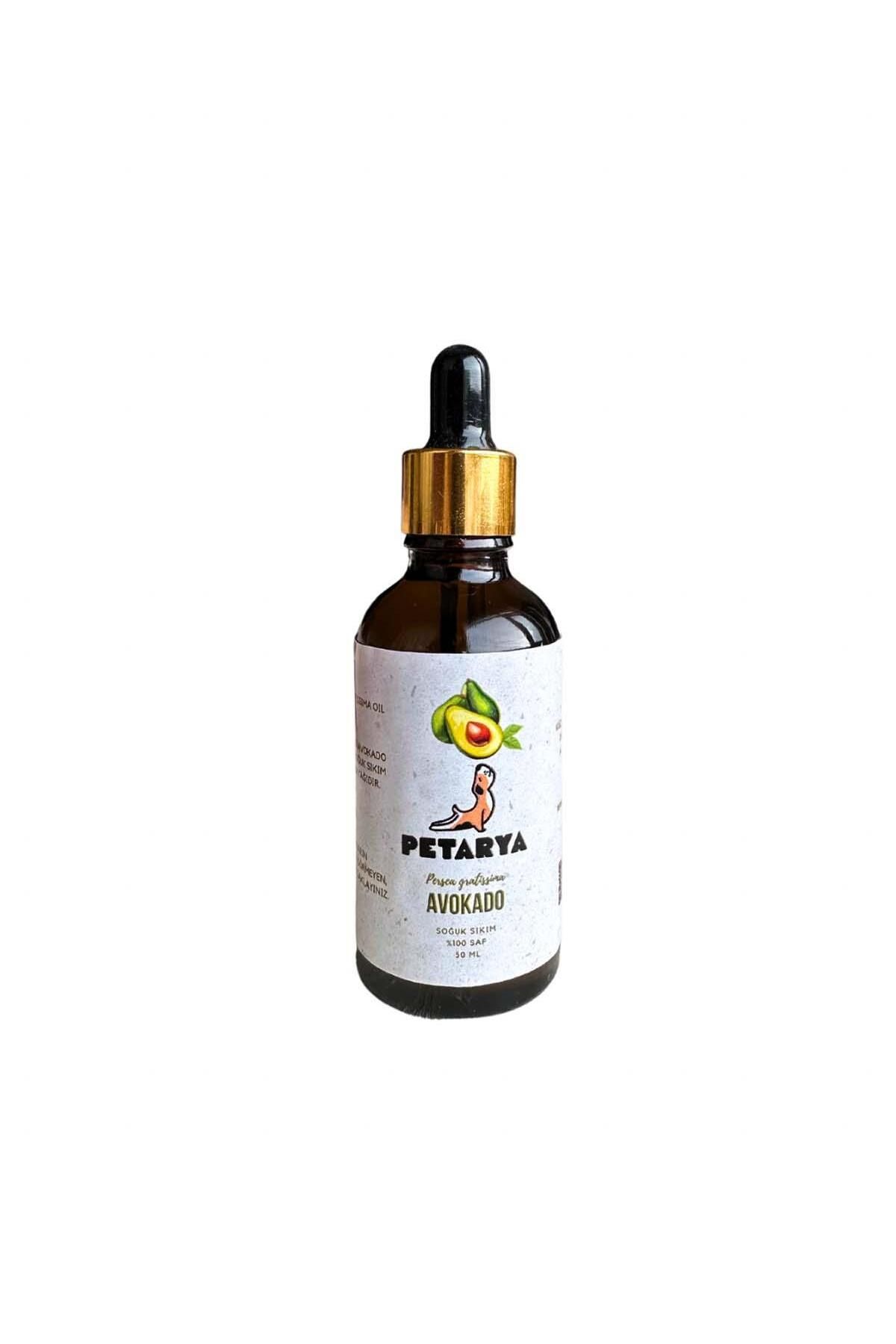 PETARYA %100 Soğuk Sıkım Avokado Yağı Persea Gratissima Oil - 50ml