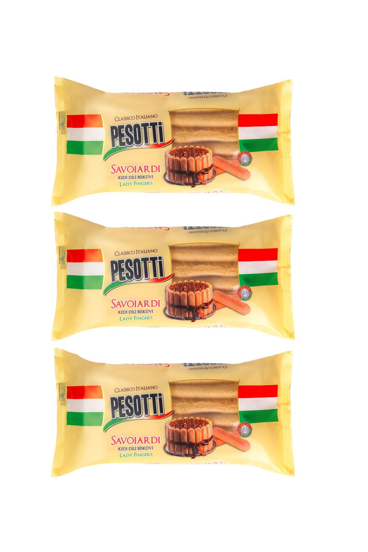 PESOTTİ Pesotti Kedi Dili Bisküvi 3 Ad *200 gr
