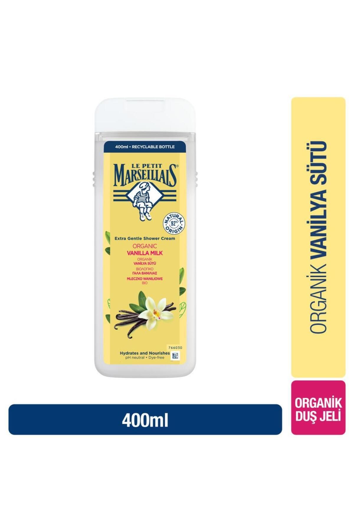 Le Petit Marseillais Duş Jeli Vanilya Sütü 400 ml