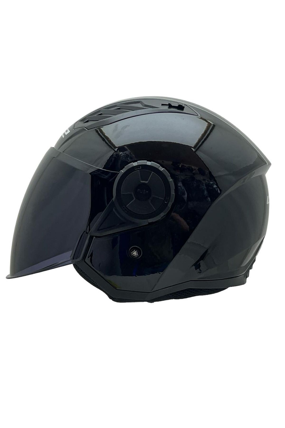 LS2 AIRFLOW 2 SİYAH KASK SİYAH CAM
