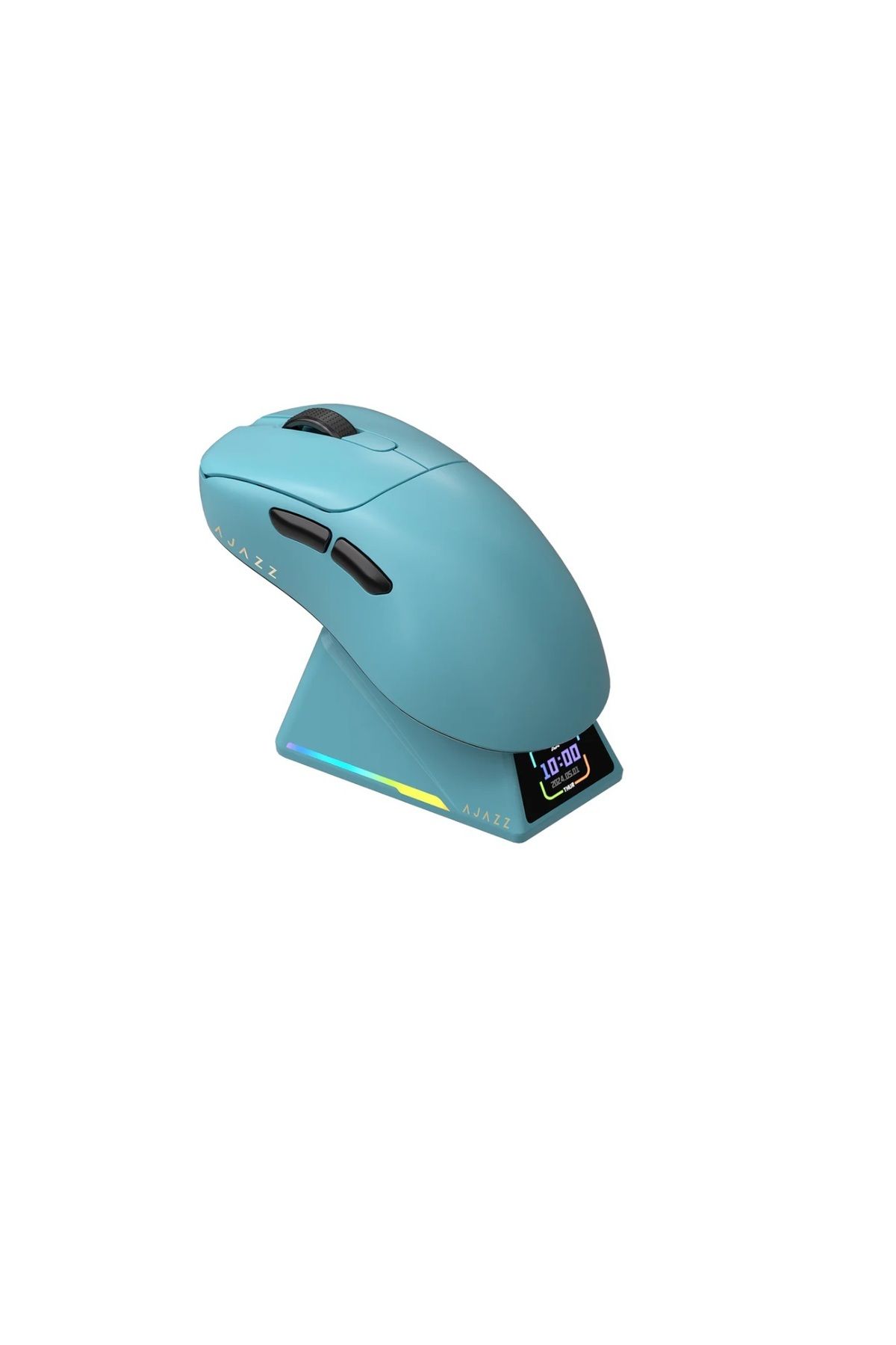 Ajazz Aj179 Apex 8.000 Hz-30.000 DPI, Huano Optik Sensör-RGB Manyetik Ekranlı Şarj Doku