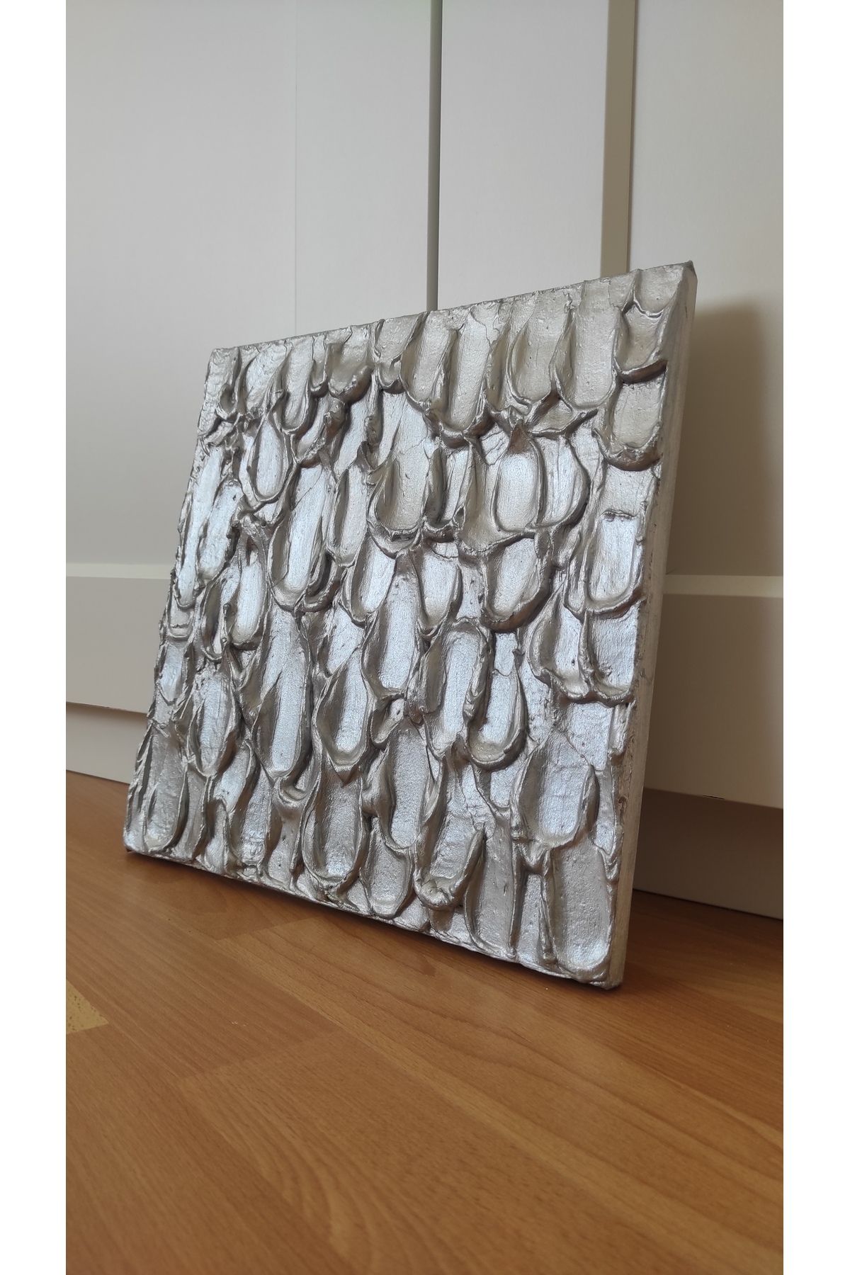NordArt Drop El Yapımı Dokulu Tablo Plaster Texture Art