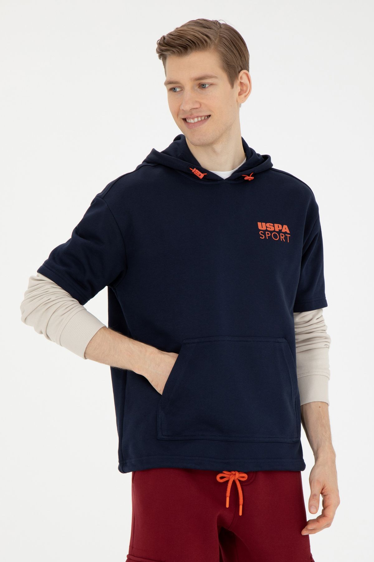 U.S. Polo Assn. Erkek Lacivert Sweatshirt 50270827-VR033