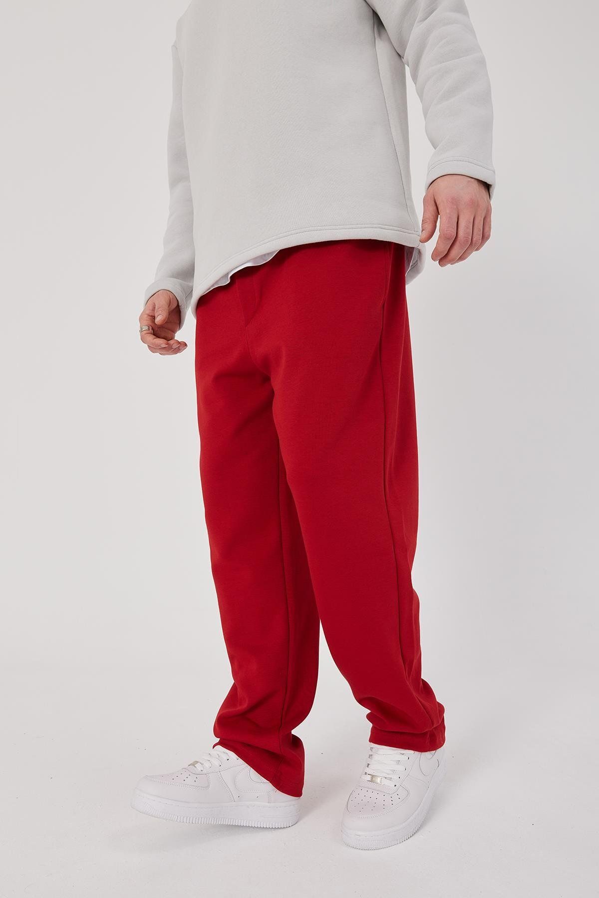 NOMARC Basic Model Kırmızı Eşofman