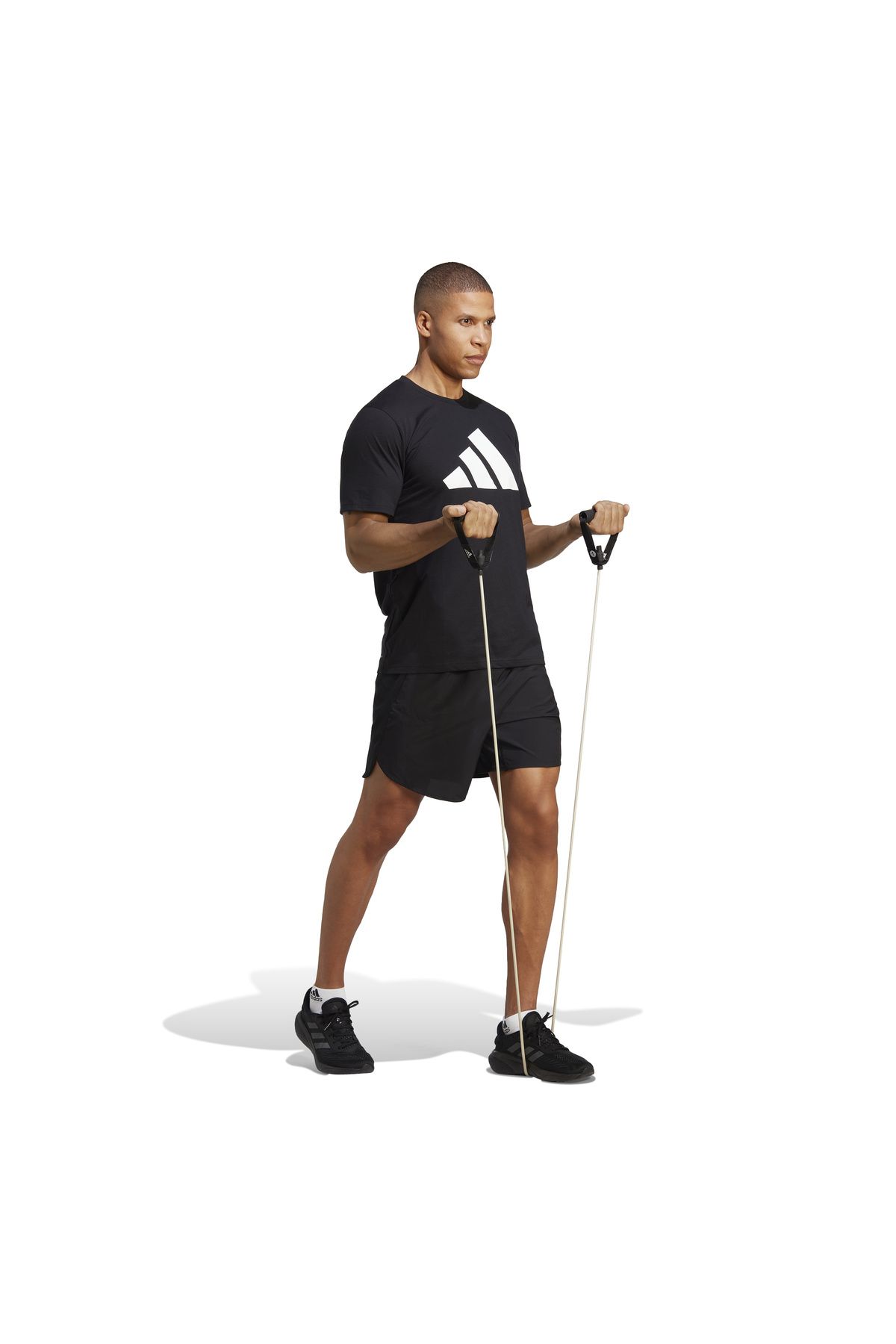 adidas Erkek Training Essentials Feelready Logo Training Siyah Tişört Ib8273