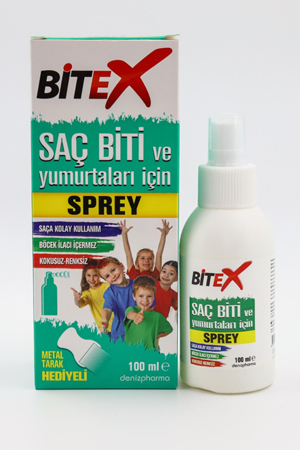 Bitex Bit Spreyi 100 ml (METAL TARAK HEDİYELİ)
