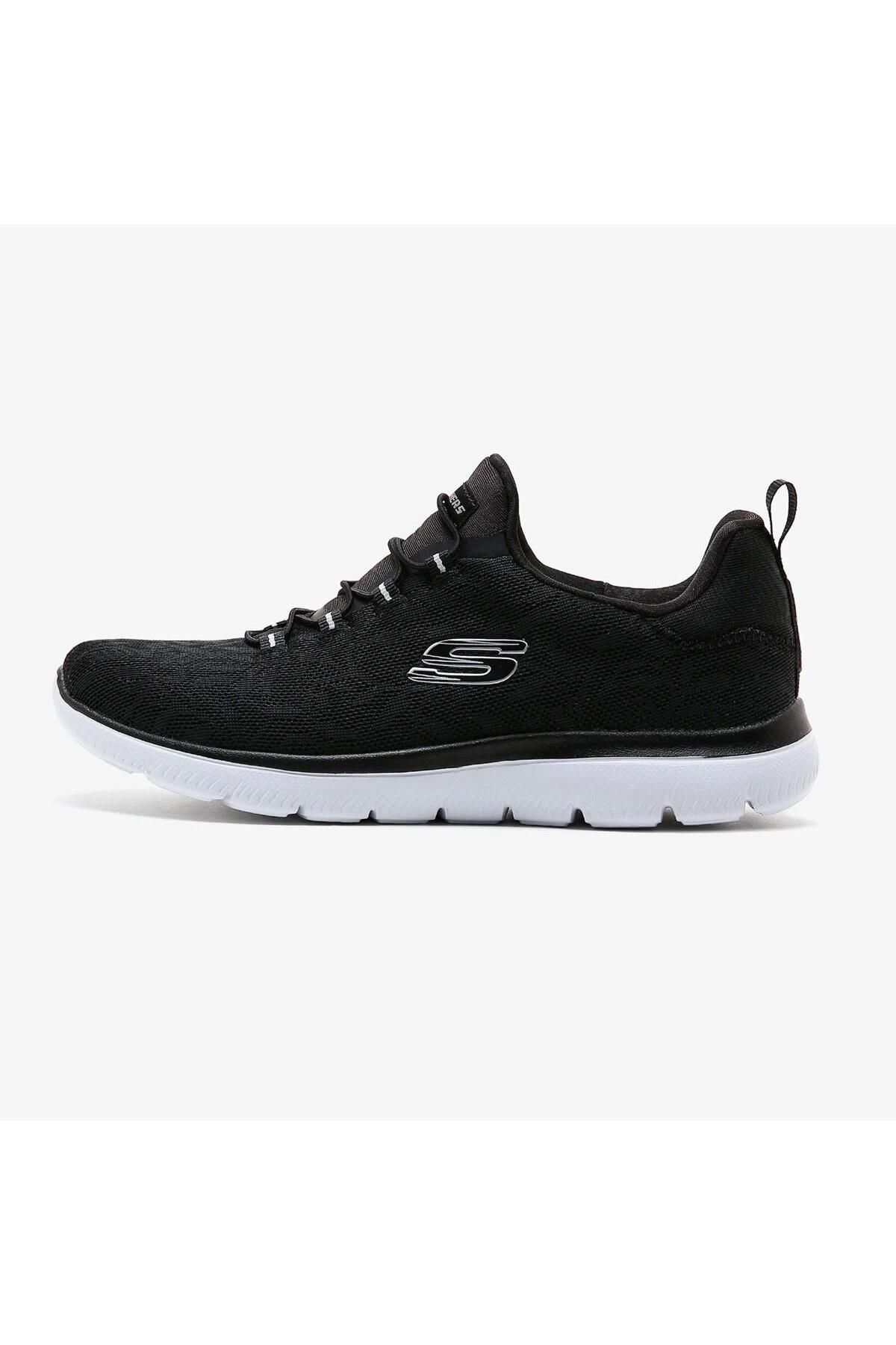 Skechers Summits Memory Foam Sneaker Hafızalı Taban Kadın Spor Ayakkabı Siyah