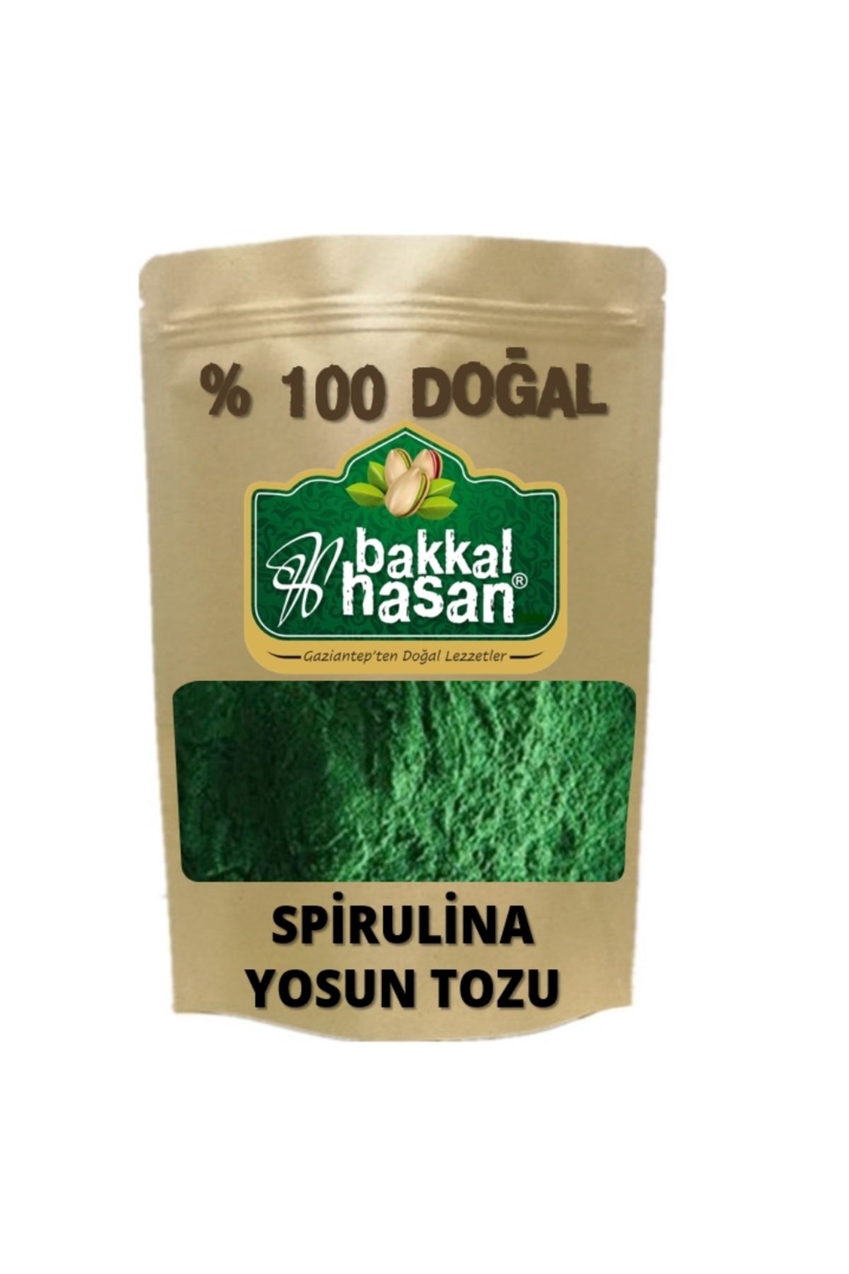 bakkal hasan Spirulina Yosun Tozu 100 gr - Bakkal Hasan