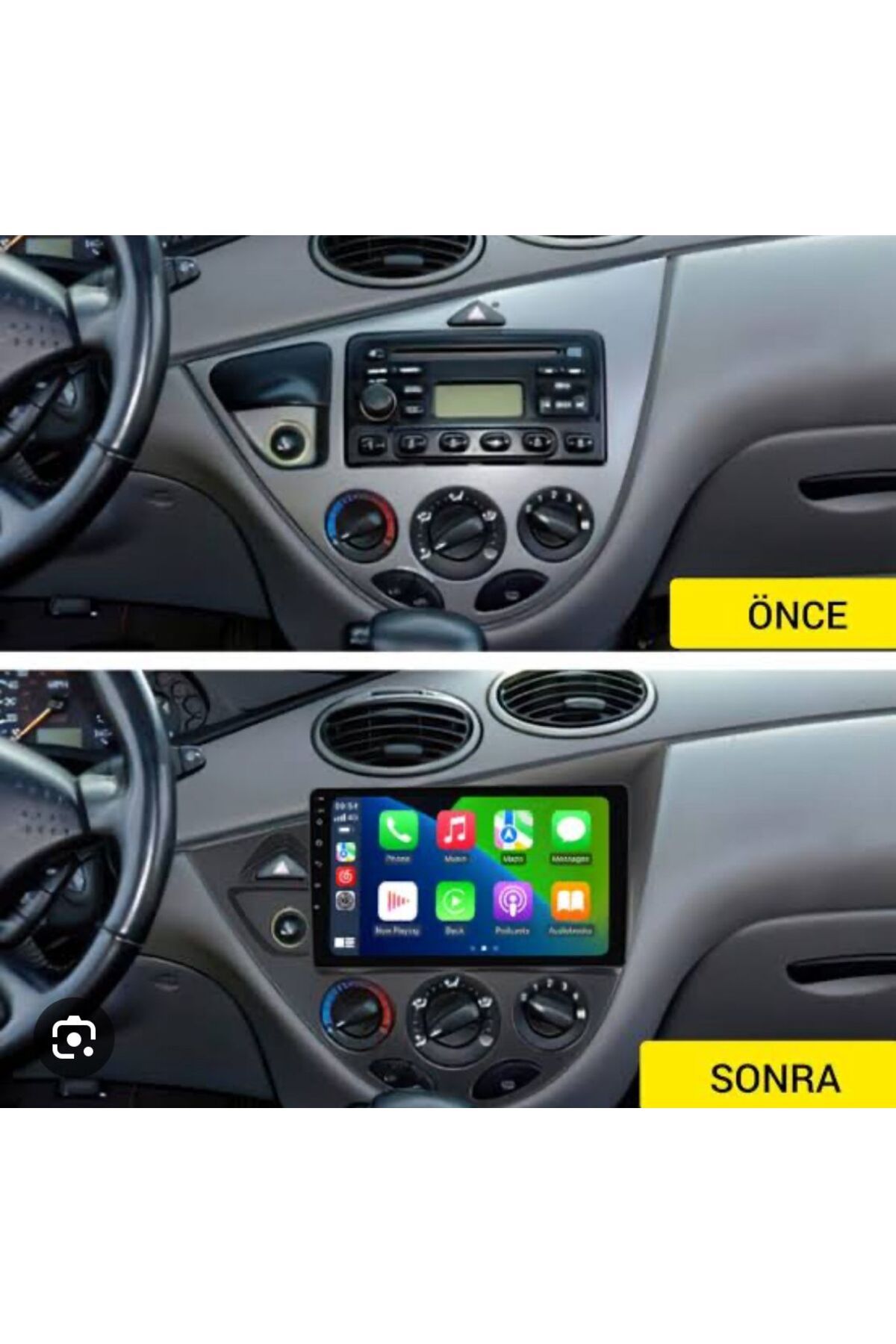 Navicars Ford Focus 1 Android Carplay Multimedya Kamera 2/32